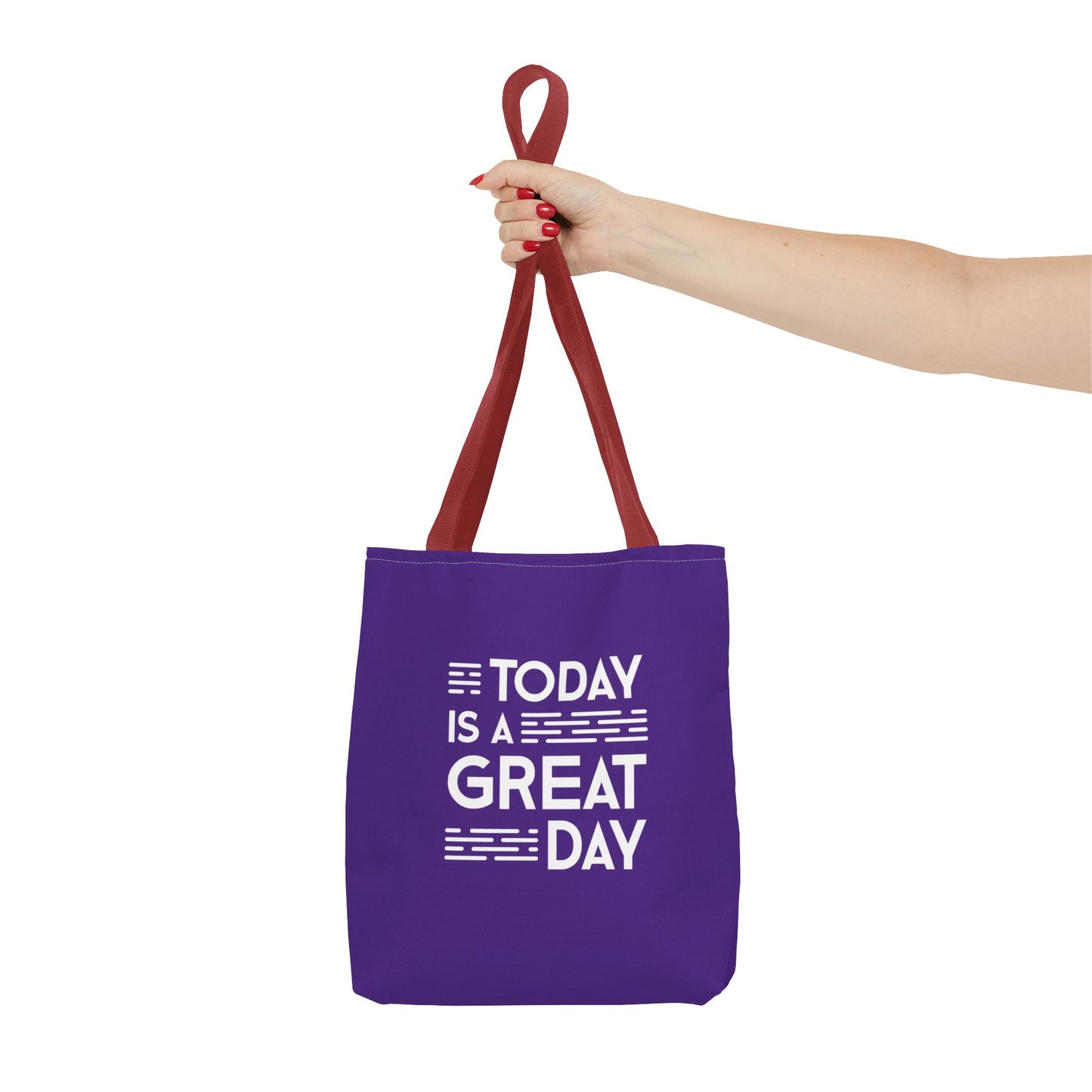 Today Is A Great Day Tote Bag (AOP)