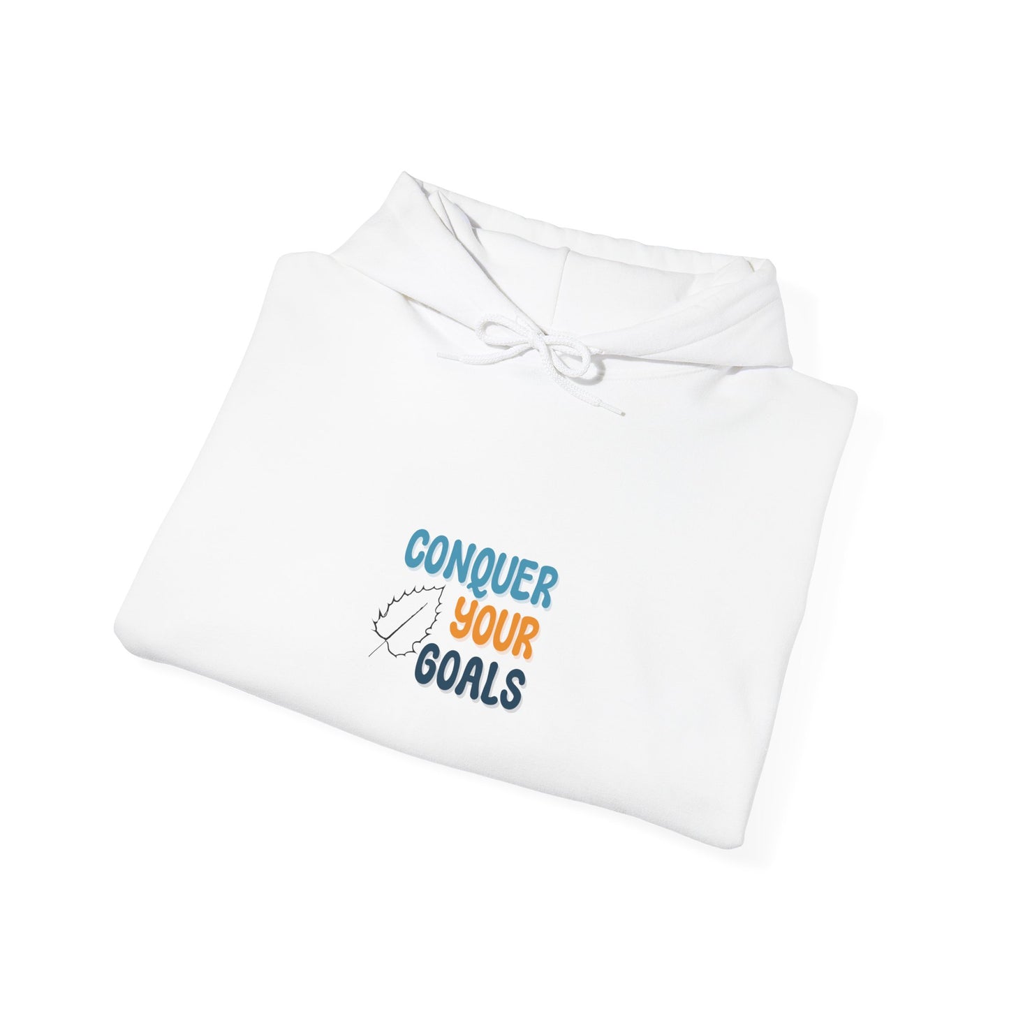 Conquer Your Goals Unisex Heavy Blend™ Hooded Sweatshirt