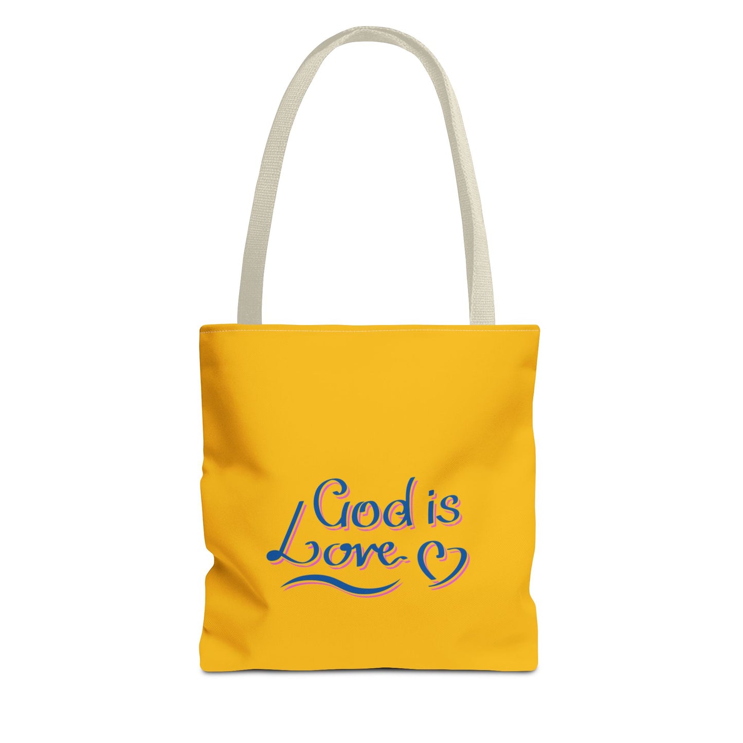 God Is Love Tote Bag (AOP)