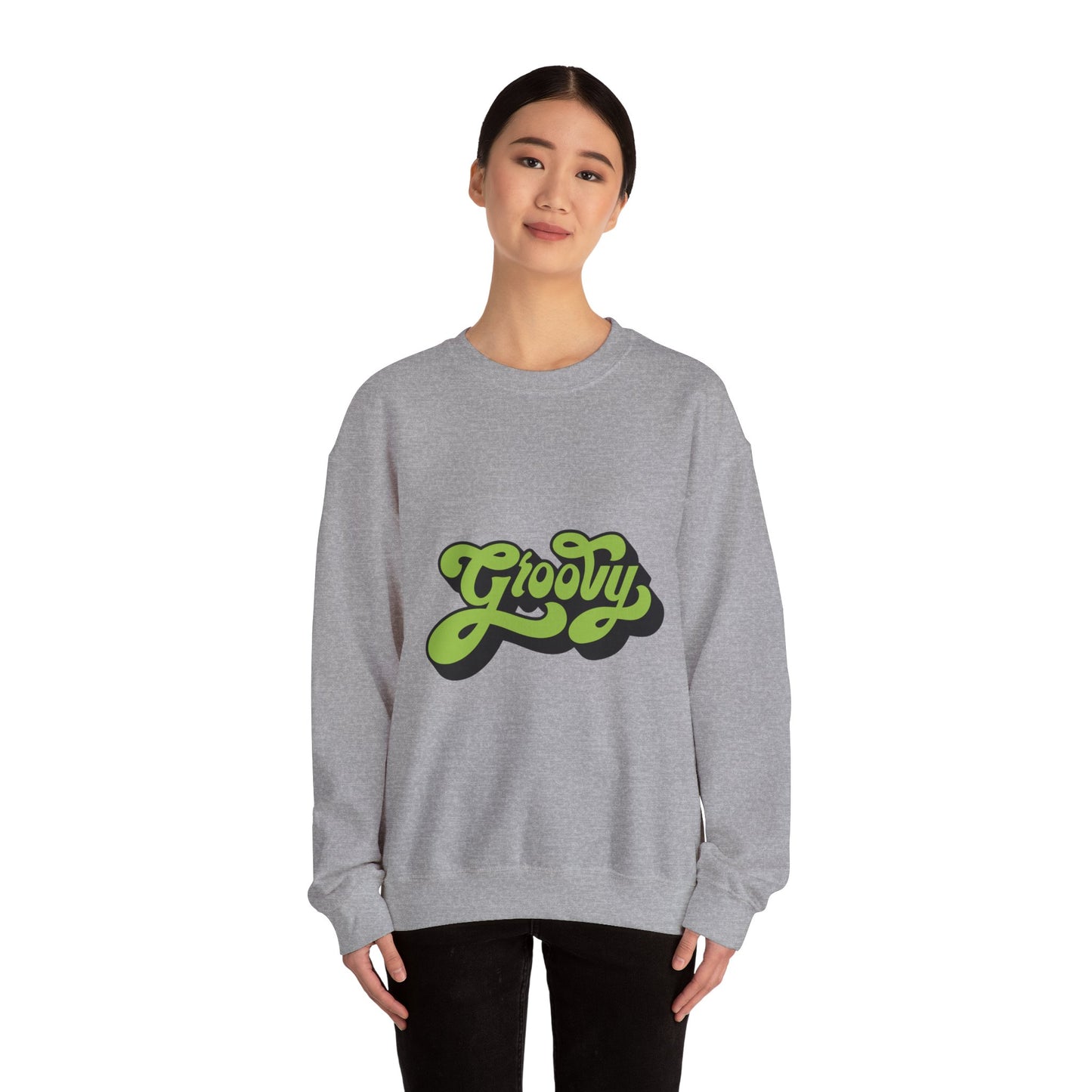 Groovy Unisex Heavy Blend™ Crewneck Sweatshirt