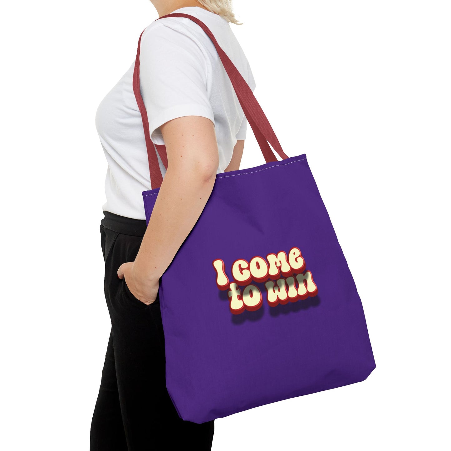 I Come To Win Tote Bag (AOP)