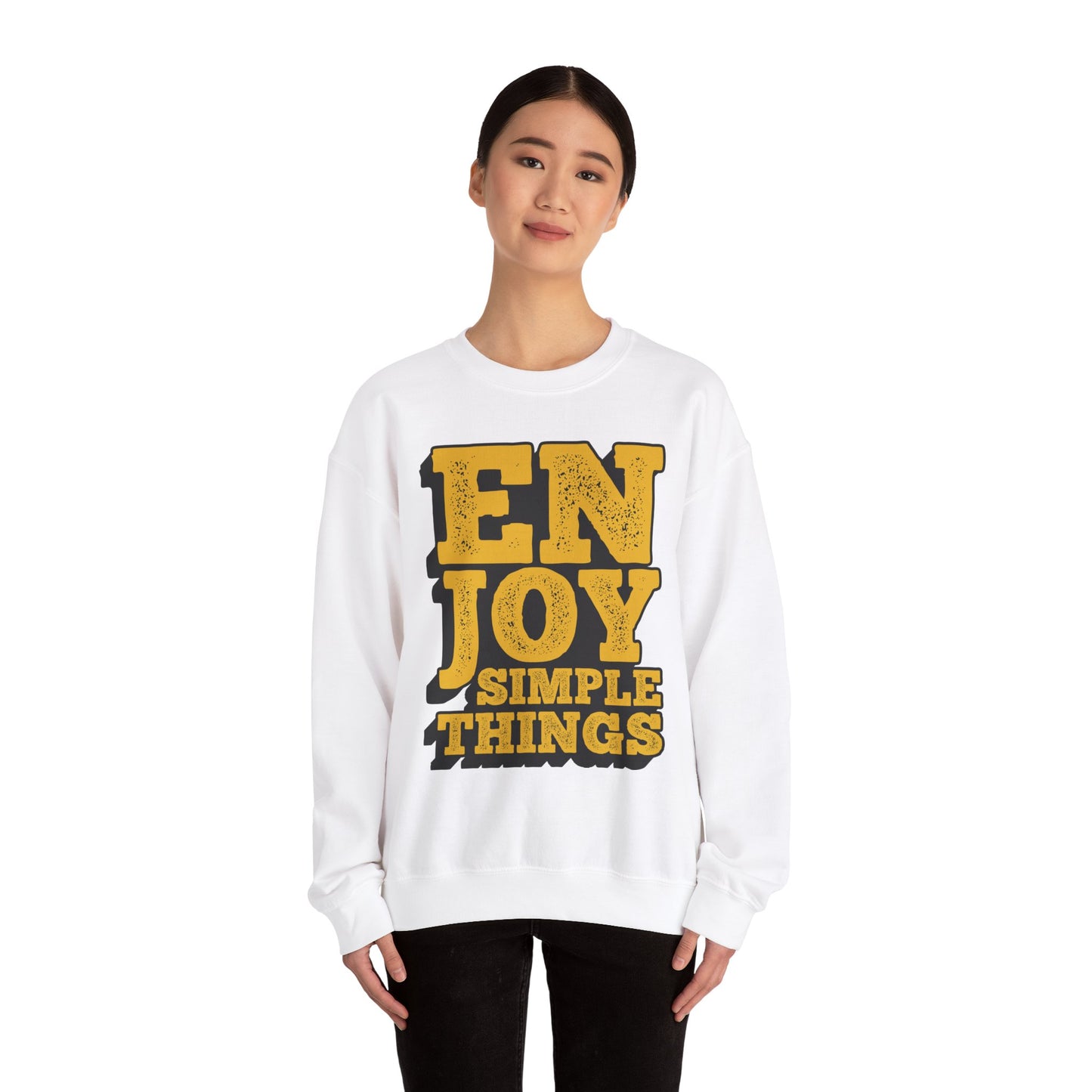 Enjoy Simple Things Unisex Heavy Blend™ Crewneck Sweatshirt
