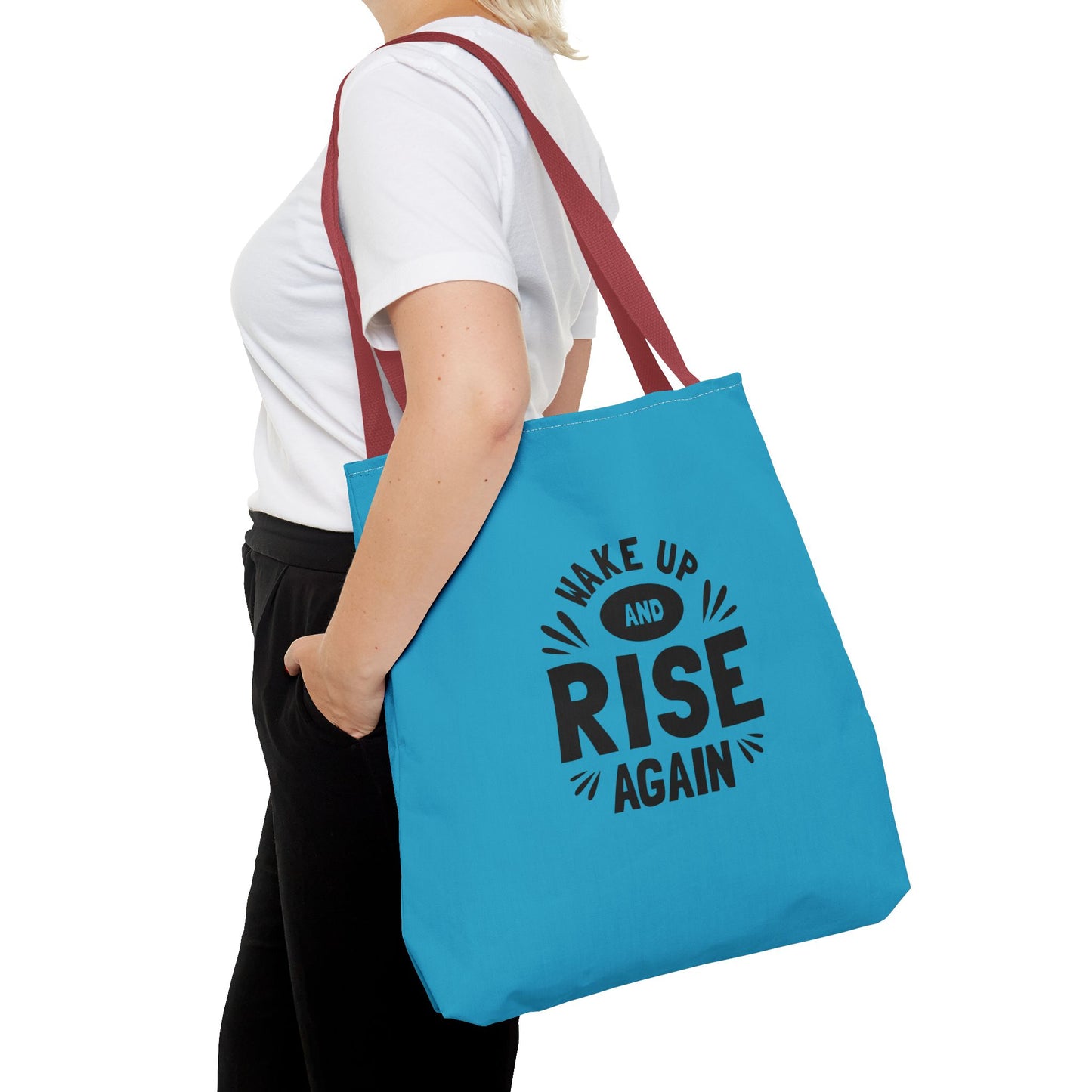 Wake Up And Rise Again Tote Bag (AOP)