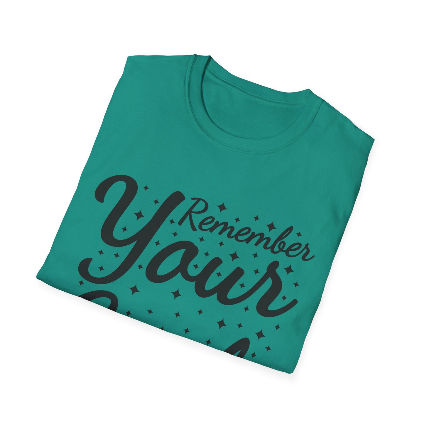 remember your goals Unisex Softstyle T-Shirt