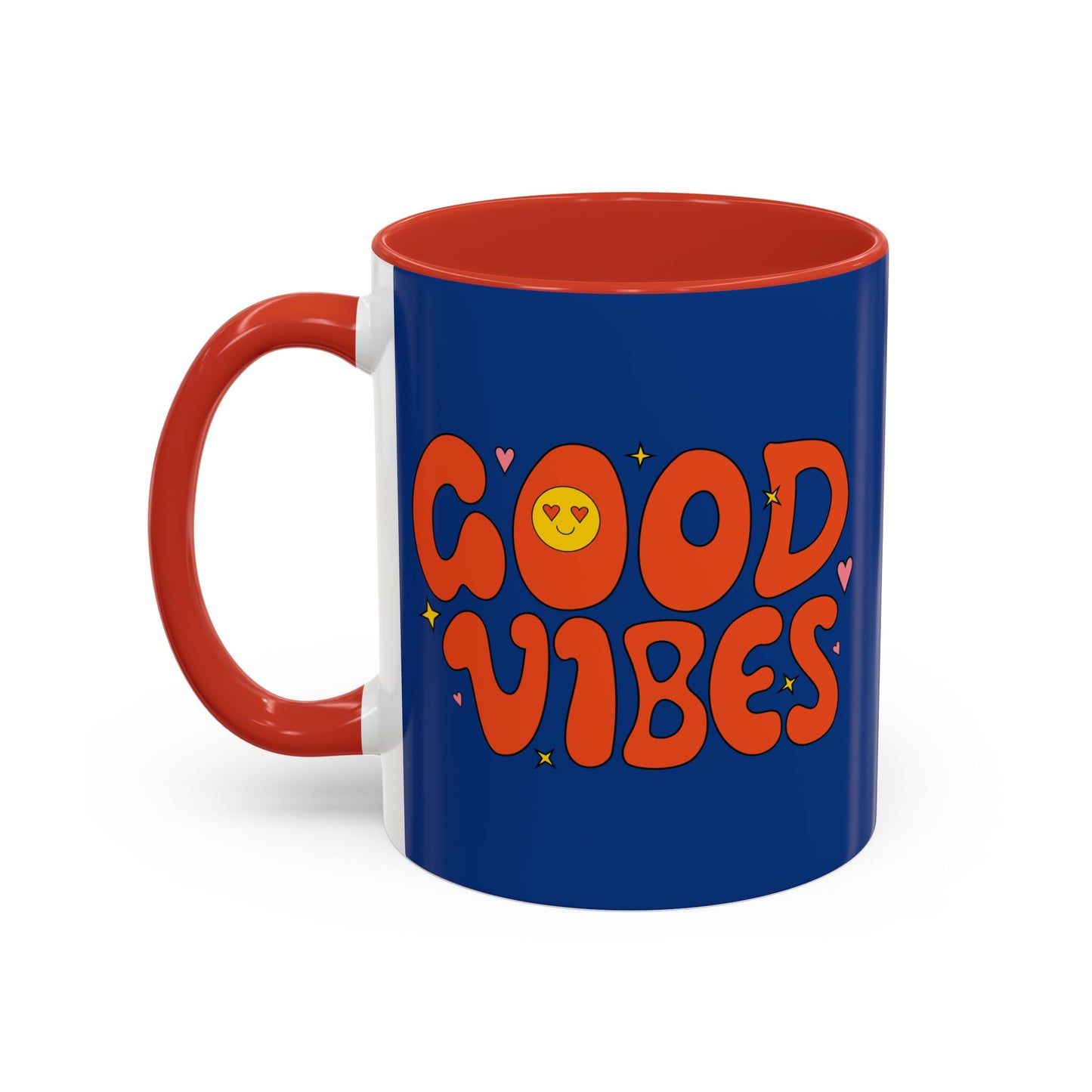 Good Vibes Accent Coffee Mug (11, 15oz)