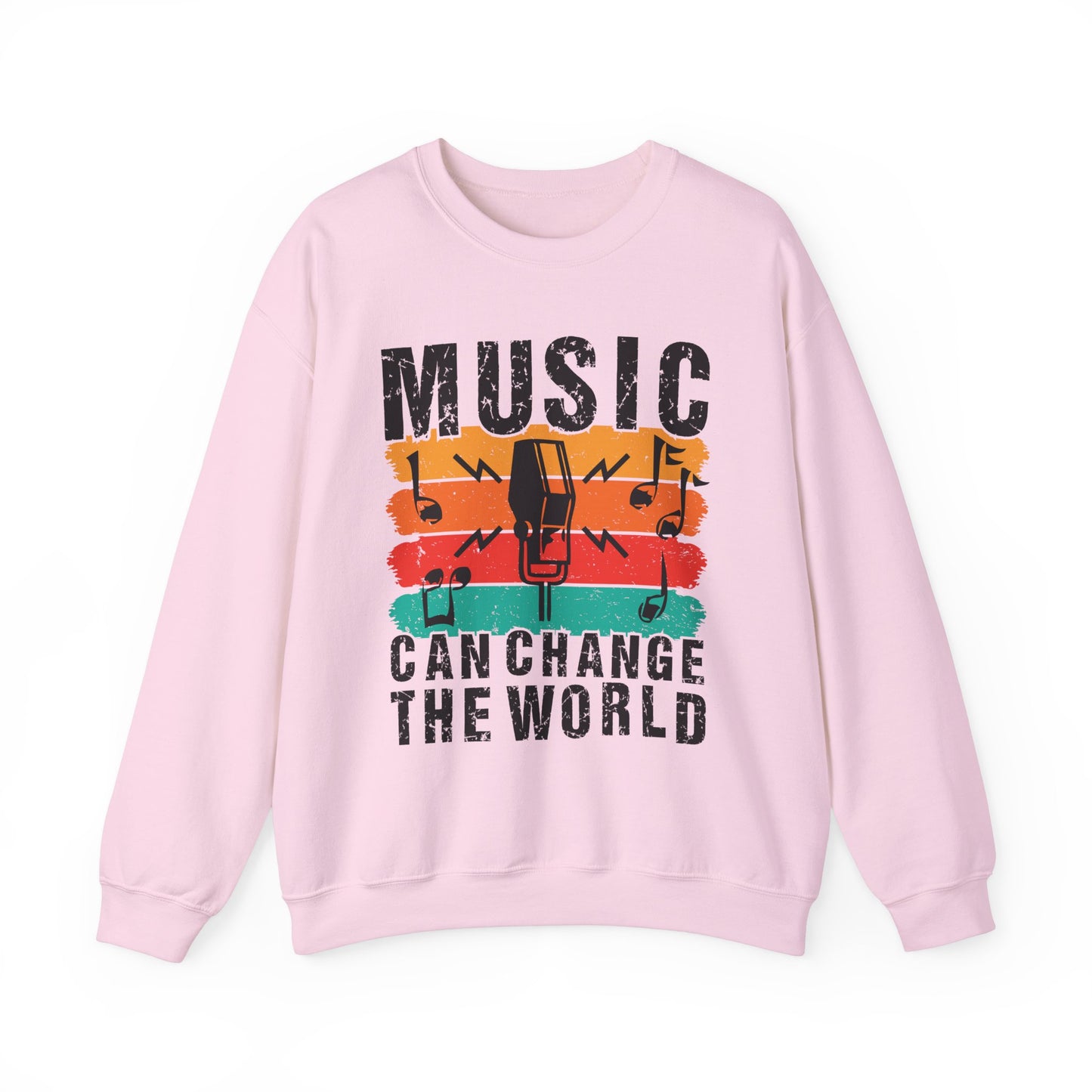 Music Can Change The World Unisex Heavy Blend™ Crewneck Sweatshirt