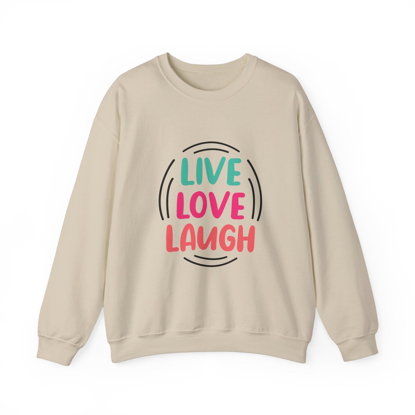 Live Love Laugh Unisex Heavy Blend™ Crewneck Sweatshirt