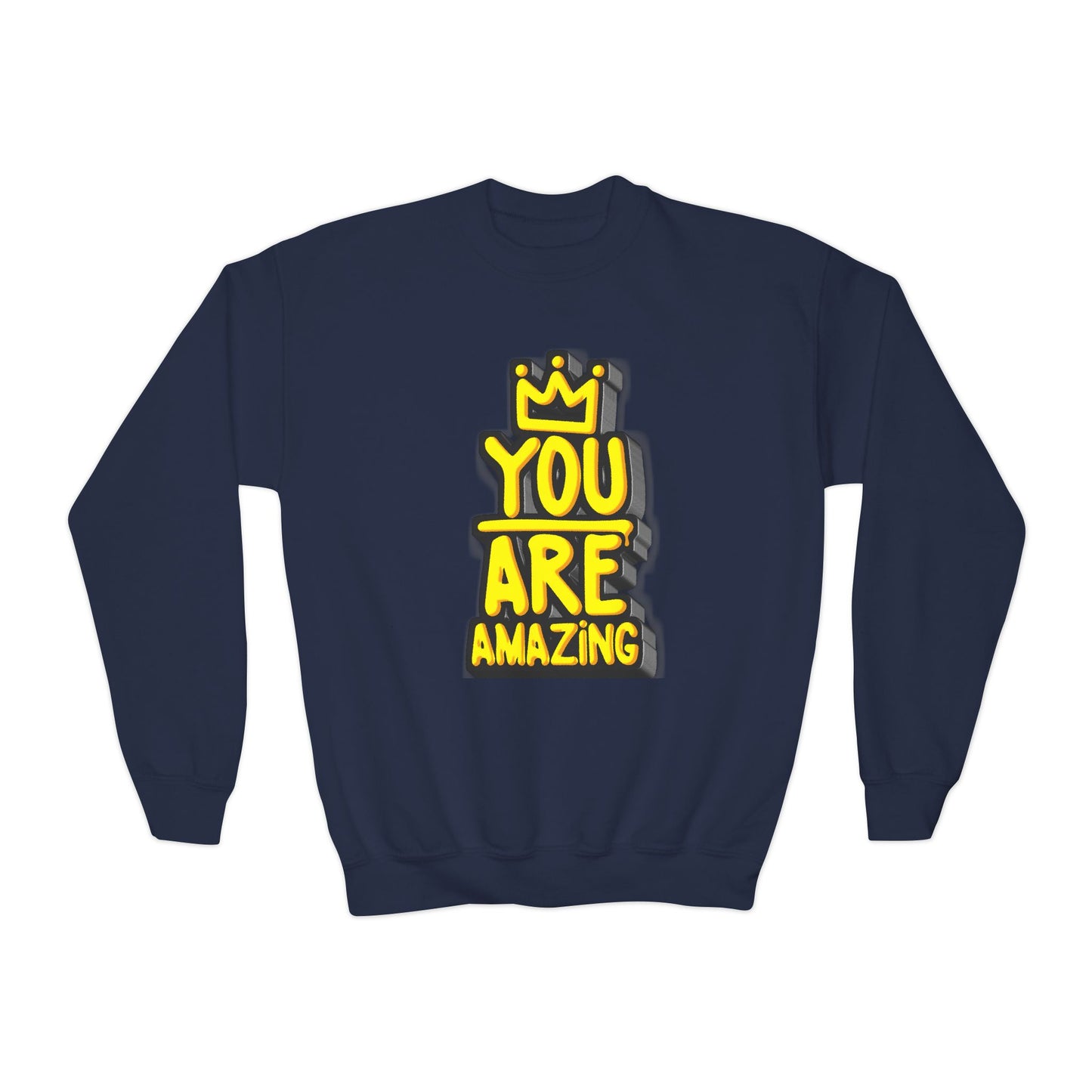 You Are Amazing Youth Crewneck Sweatshirt