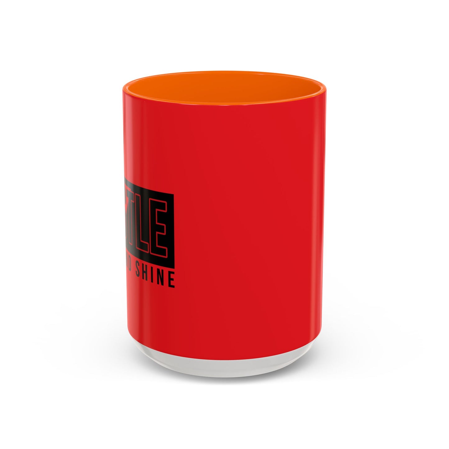 Hustle Grind And Shine Accent Coffee Mug (11, 15oz)