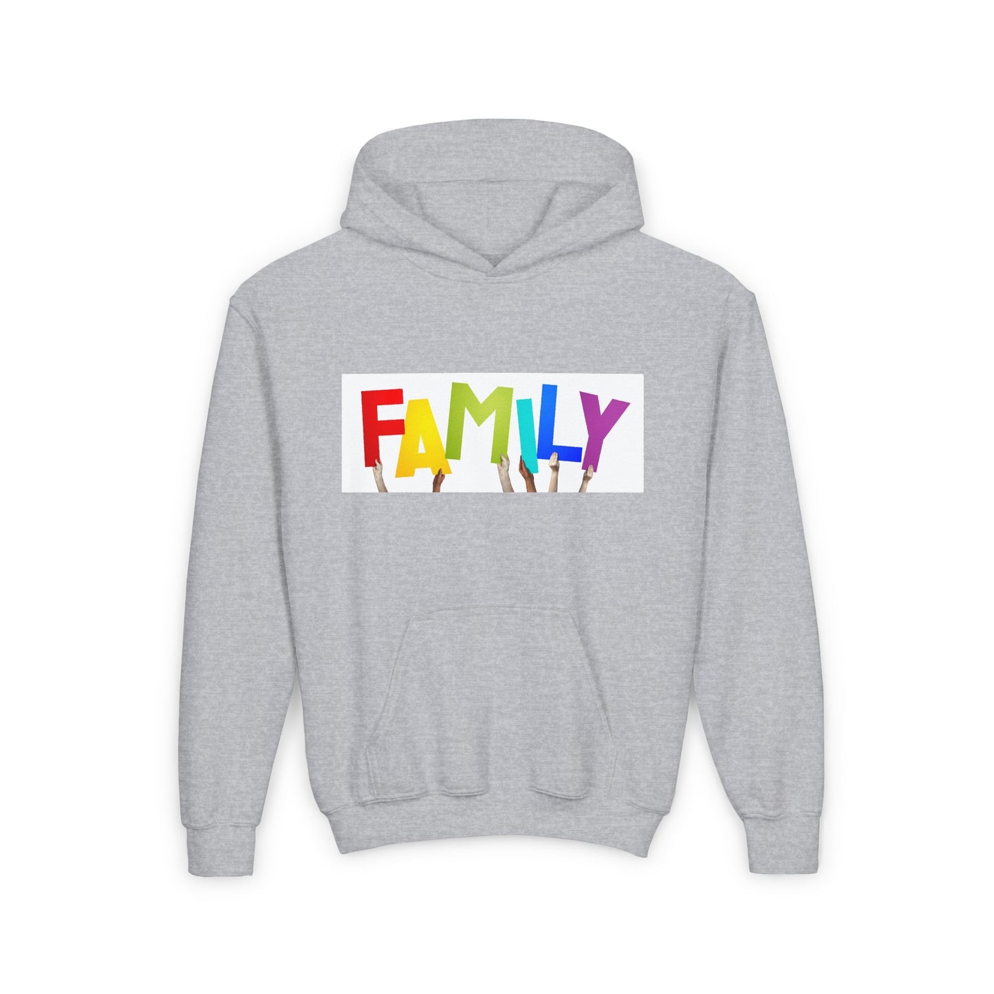 Family Youth Heavy Blend Hooded Sweatshirt