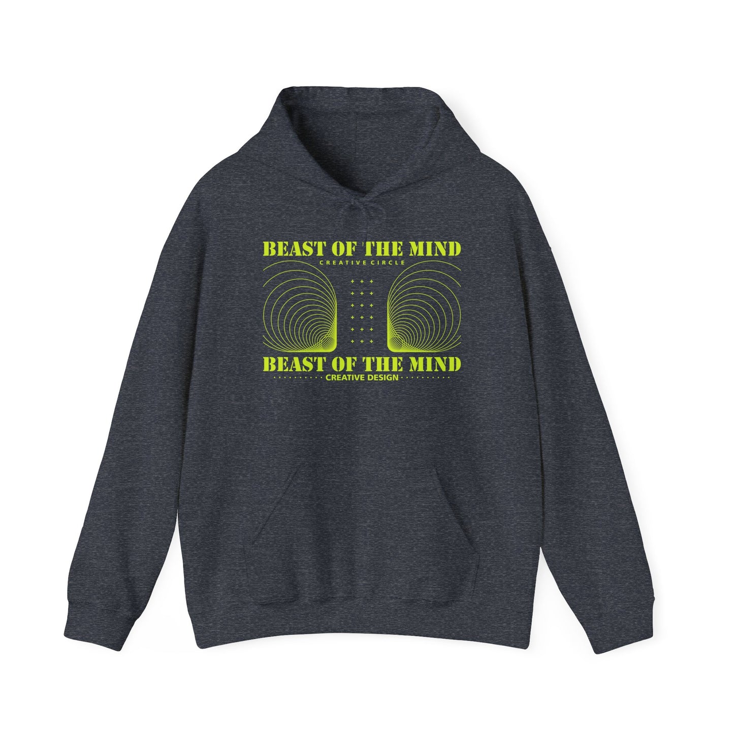 Beast Of The Mind Creative Circle Unisex Heavy Blend™ Hooded Sweatshirt