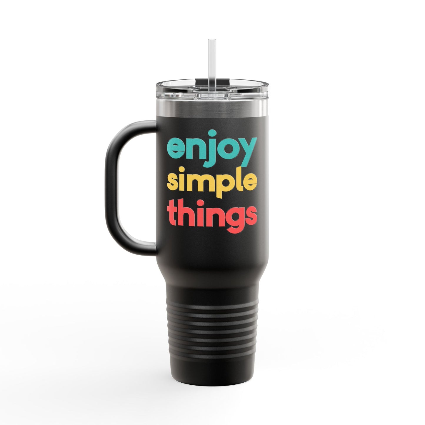 Enjoy Simple Things Insulated Travel Mug, 40oz