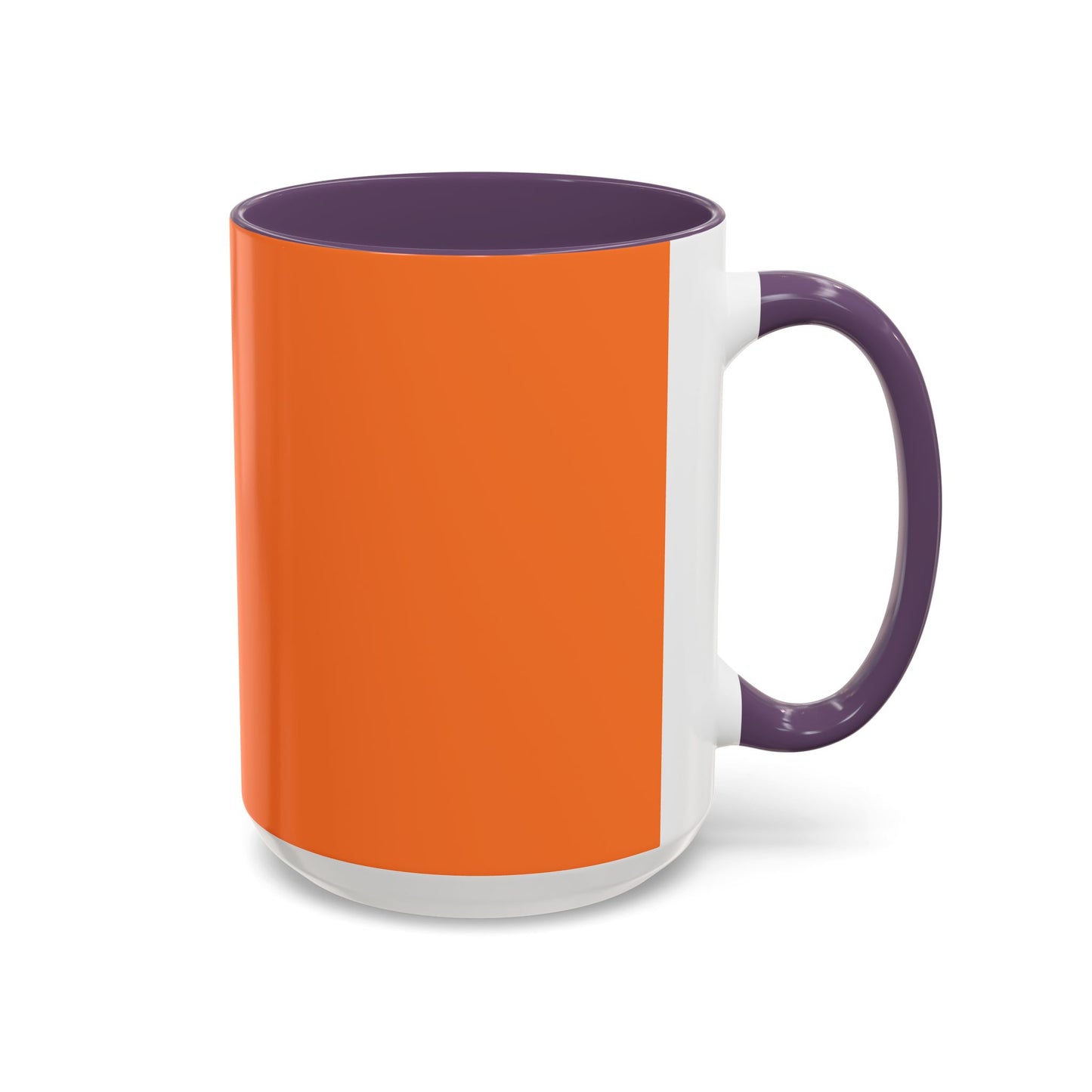 Never Stop Trying Accent Coffee Mug (11, 15oz)