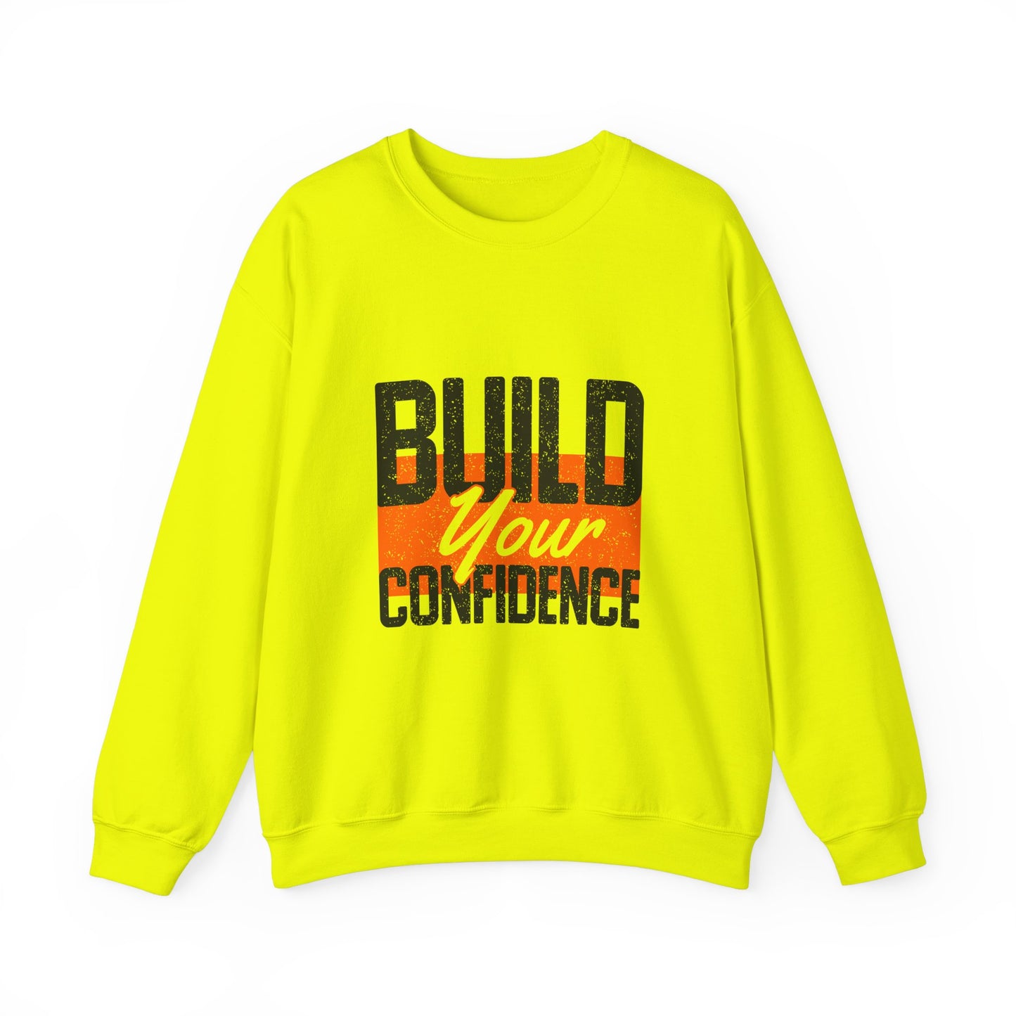 Build Your Confidence Unisex Heavy Blend™ Crewneck Sweatshirt