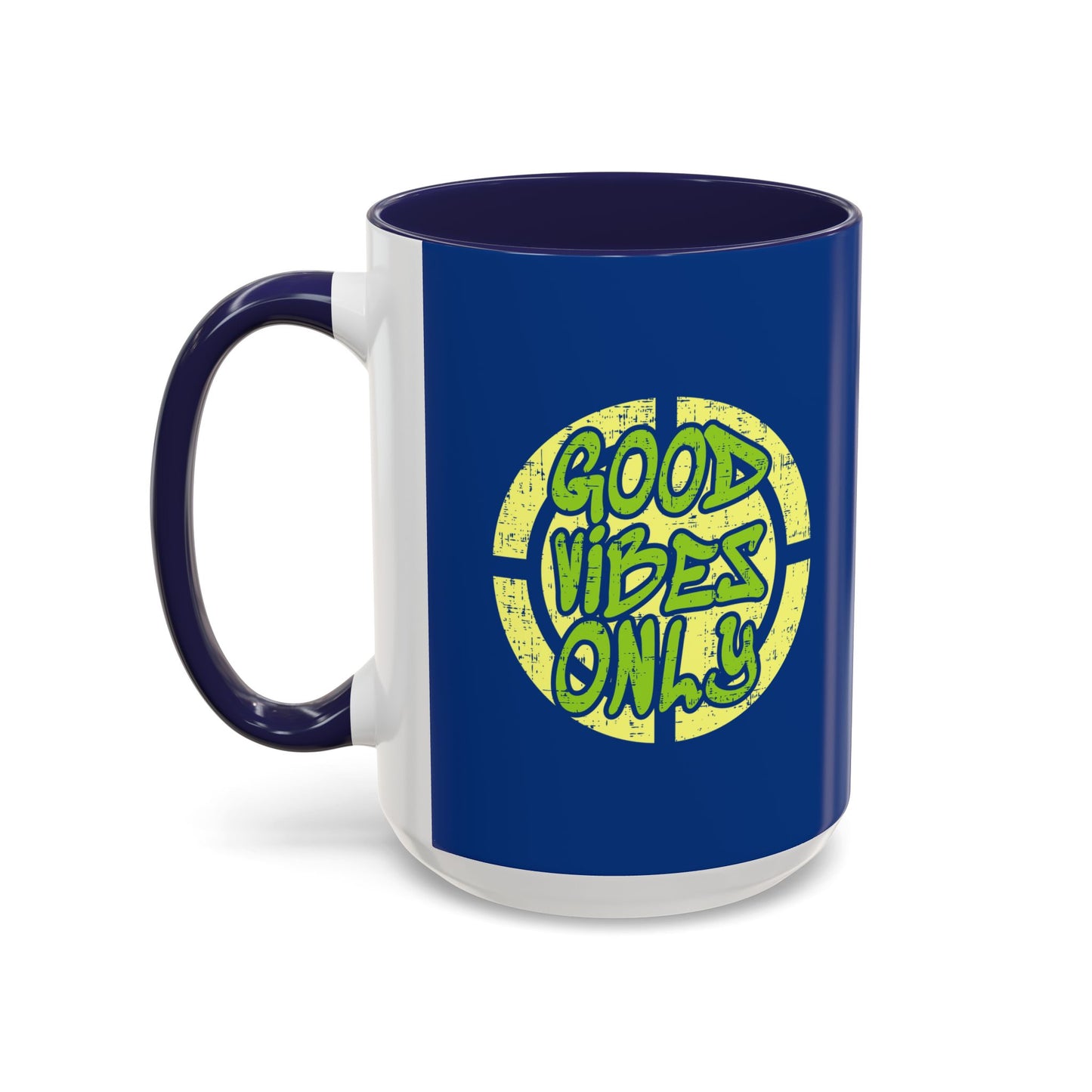 Good Vibes Only Accent Coffee Mug (11, 15oz)