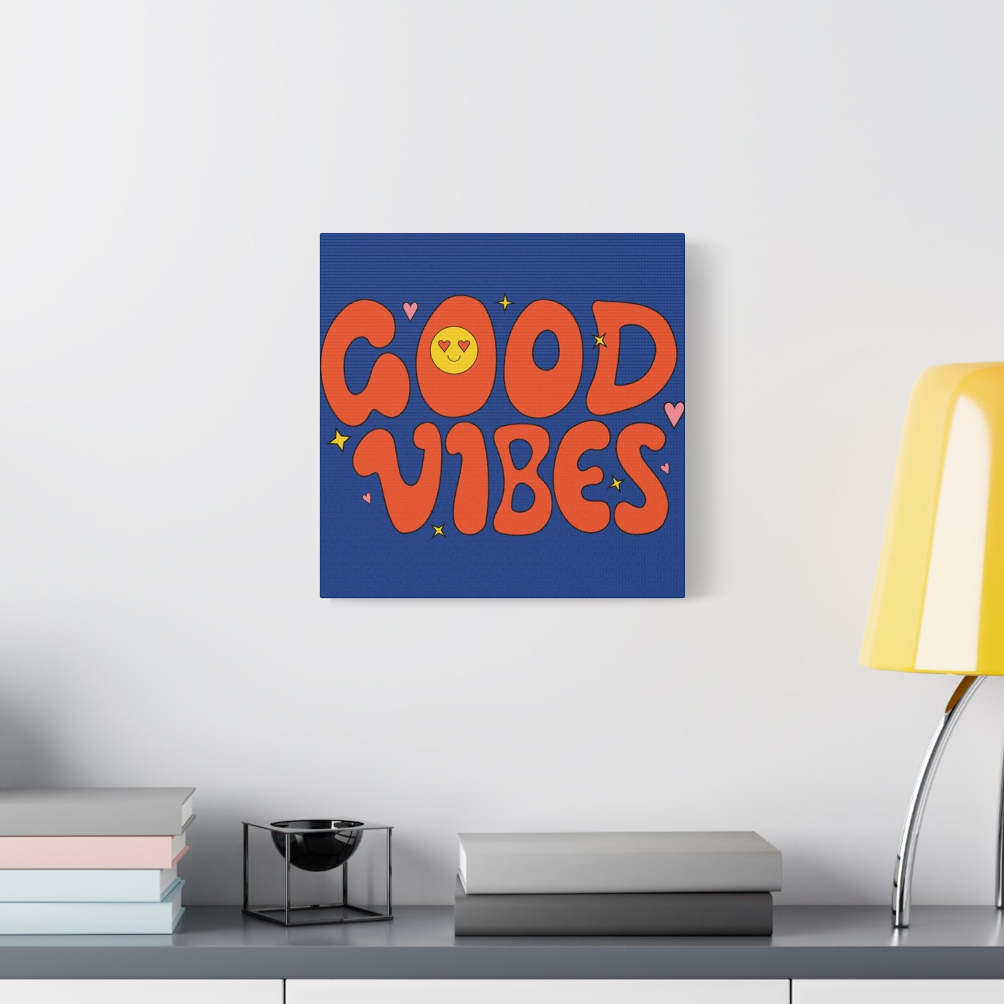 Good Vibes Matte Canvas, Stretched, 1.25"