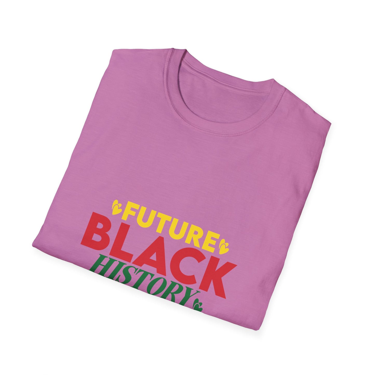 Future Black History Maker Unisex Softstyle T-Shirt