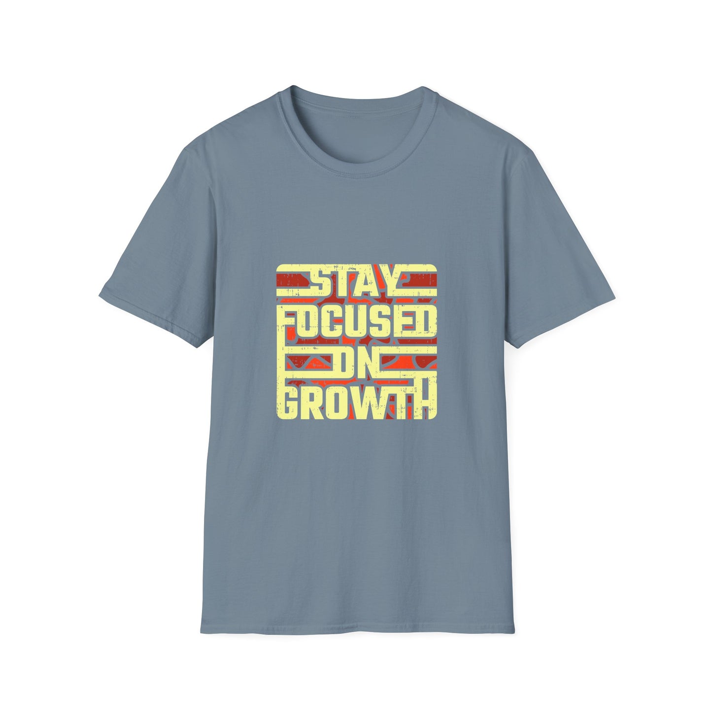 Stay Focused On Growth Unisex Softstyle T-Shirt