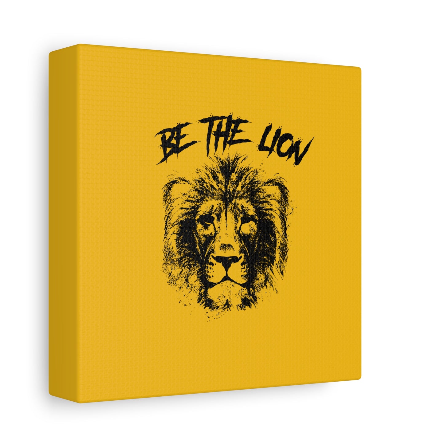 Be The Lion Matte Canvas, Stretched, 1.25"