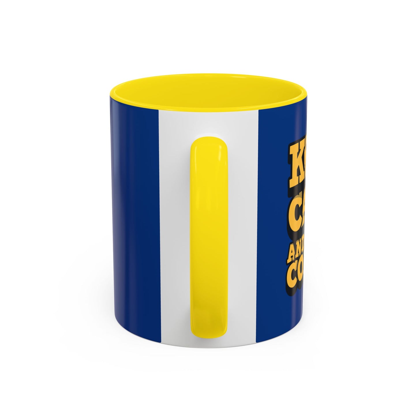 Keep Calm And Drink Coffee Accent Coffee Mug (11, 15oz)