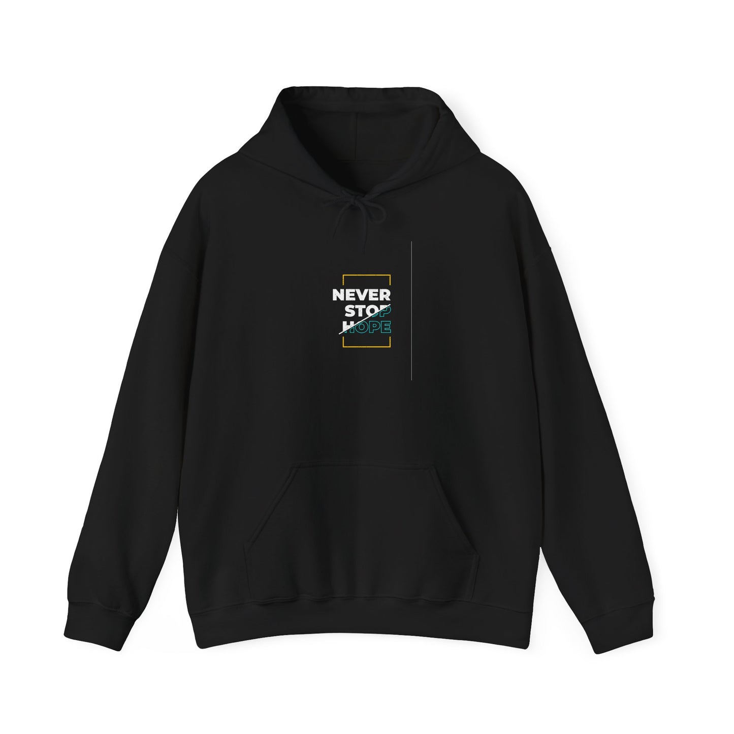 Never Stop Hope Unisex Heavy Blend™ Hooded Sweatshirt