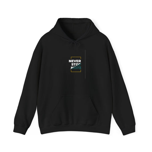 Never Stop Hope Unisex Heavy Blend™ Hooded Sweatshirt