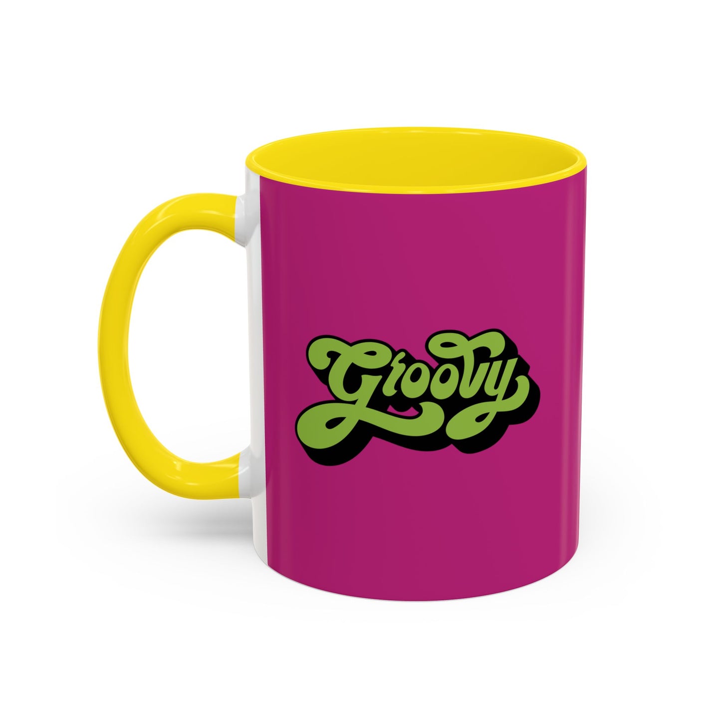Groovy Accent Coffee Mug (11, 15oz)