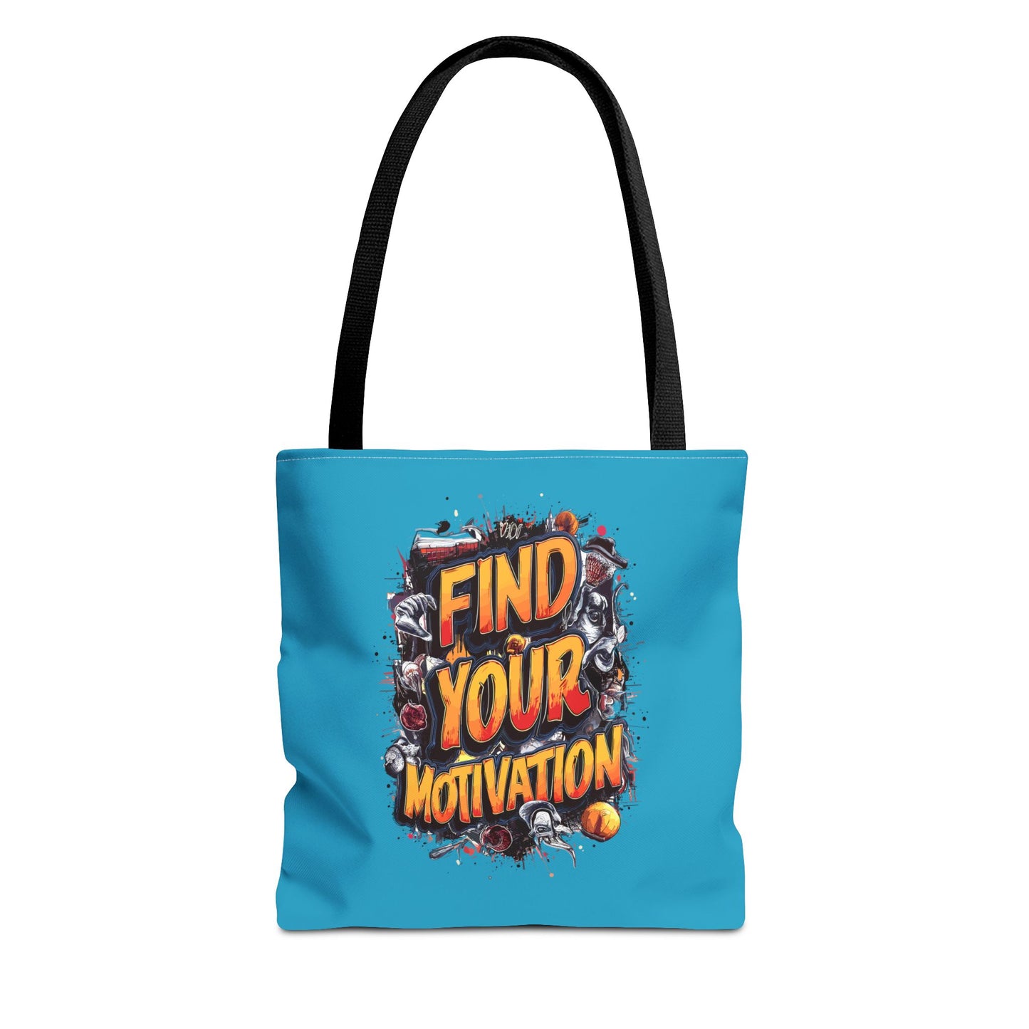 Find Your Motivation Tote Bag (AOP)