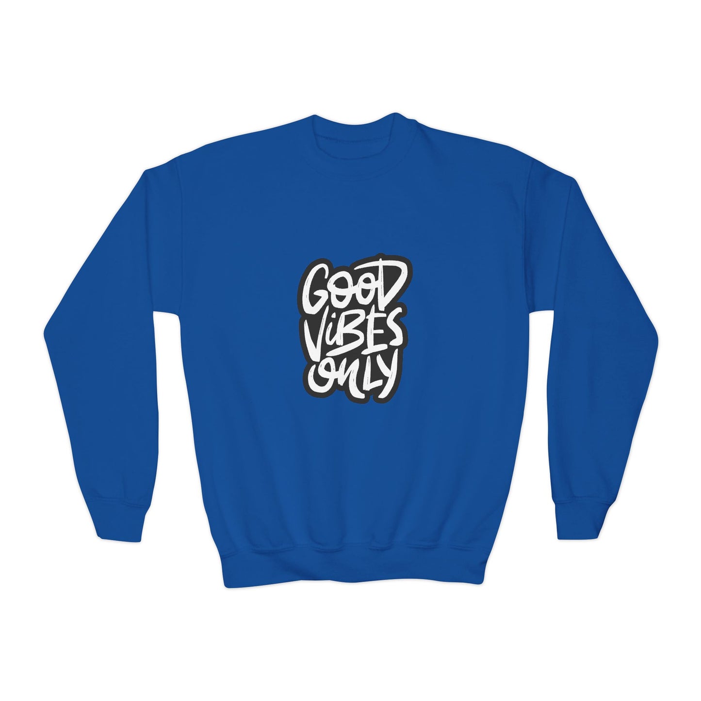 Good Vibes Only Youth Crewneck Sweatshirt