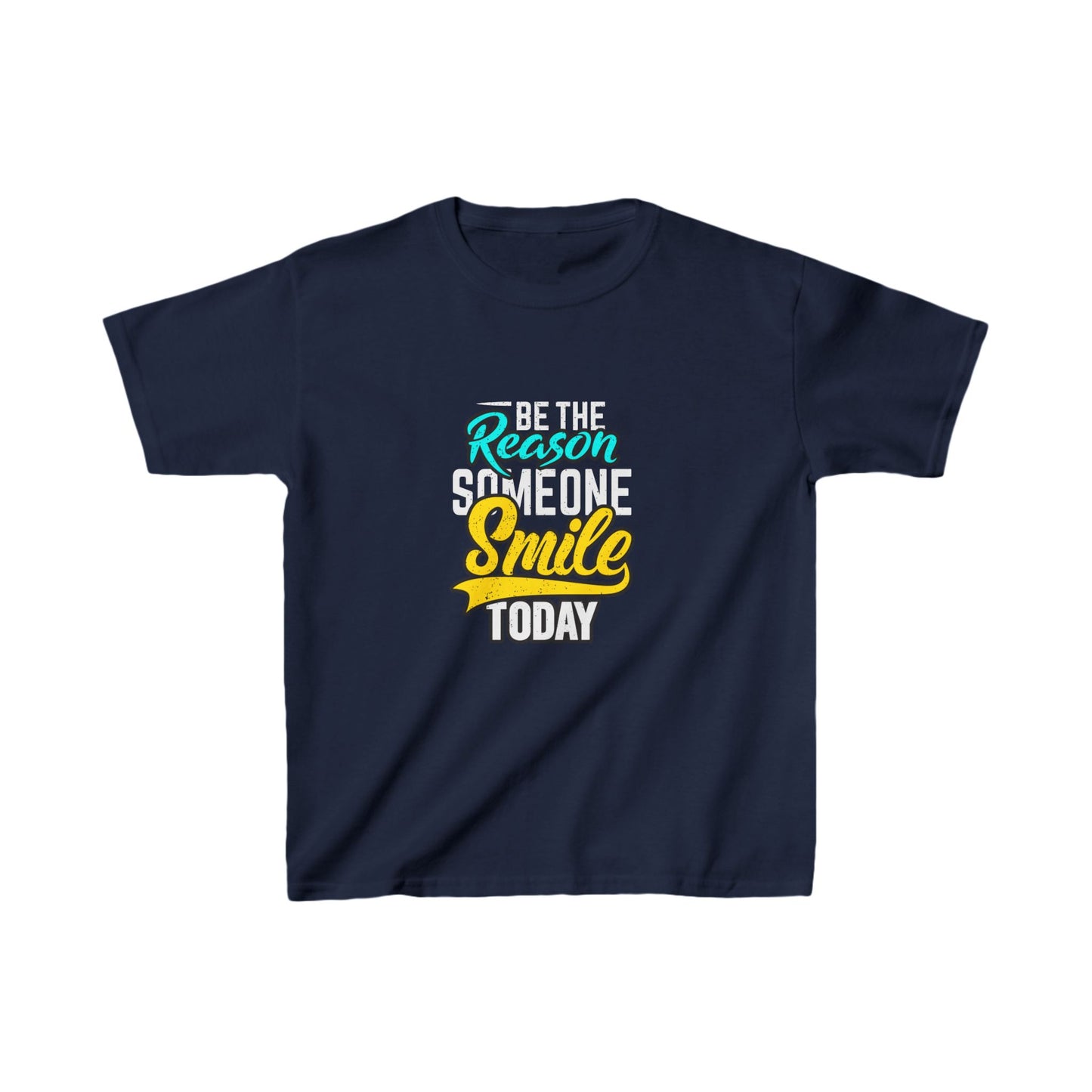 Be The Reason Someone Smile Today Kids Heavy Cotton™ Tee
