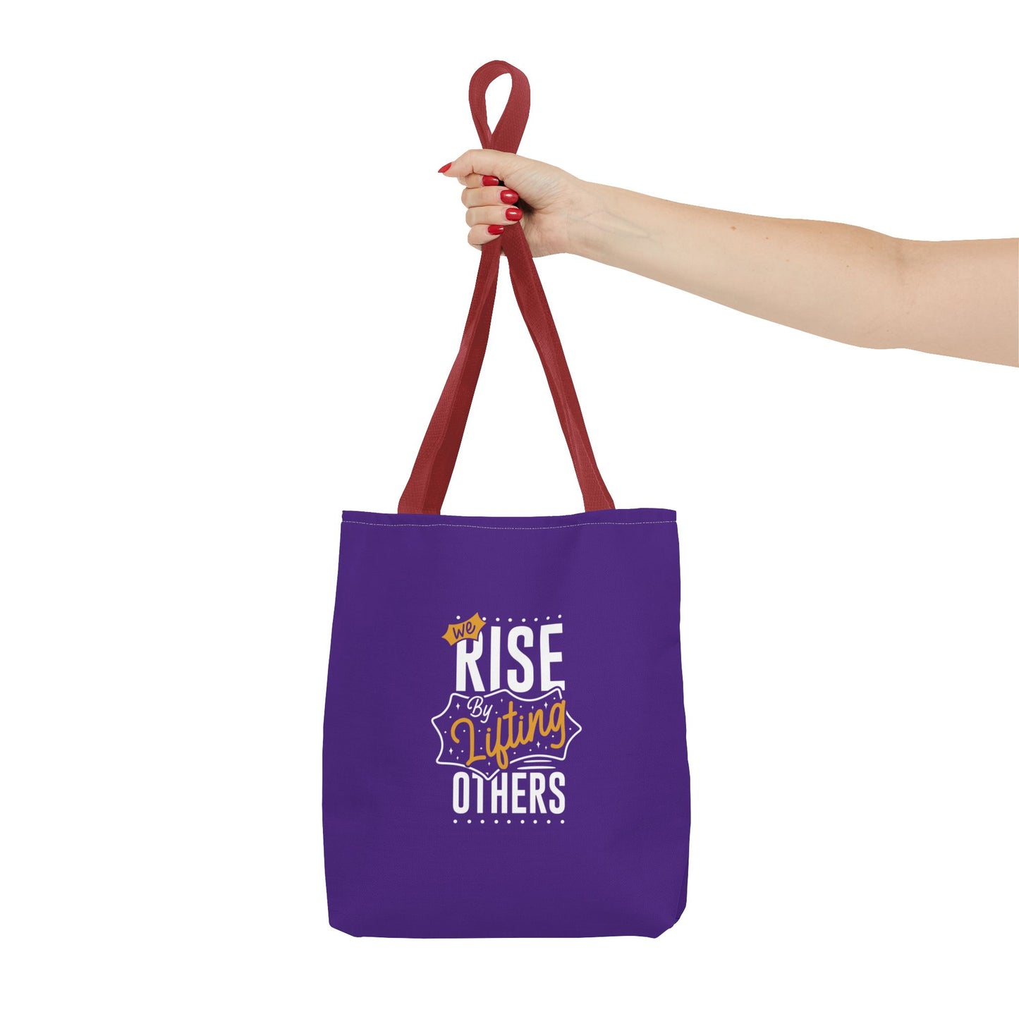We Rise By Lifting Others Tote Bag (AOP)