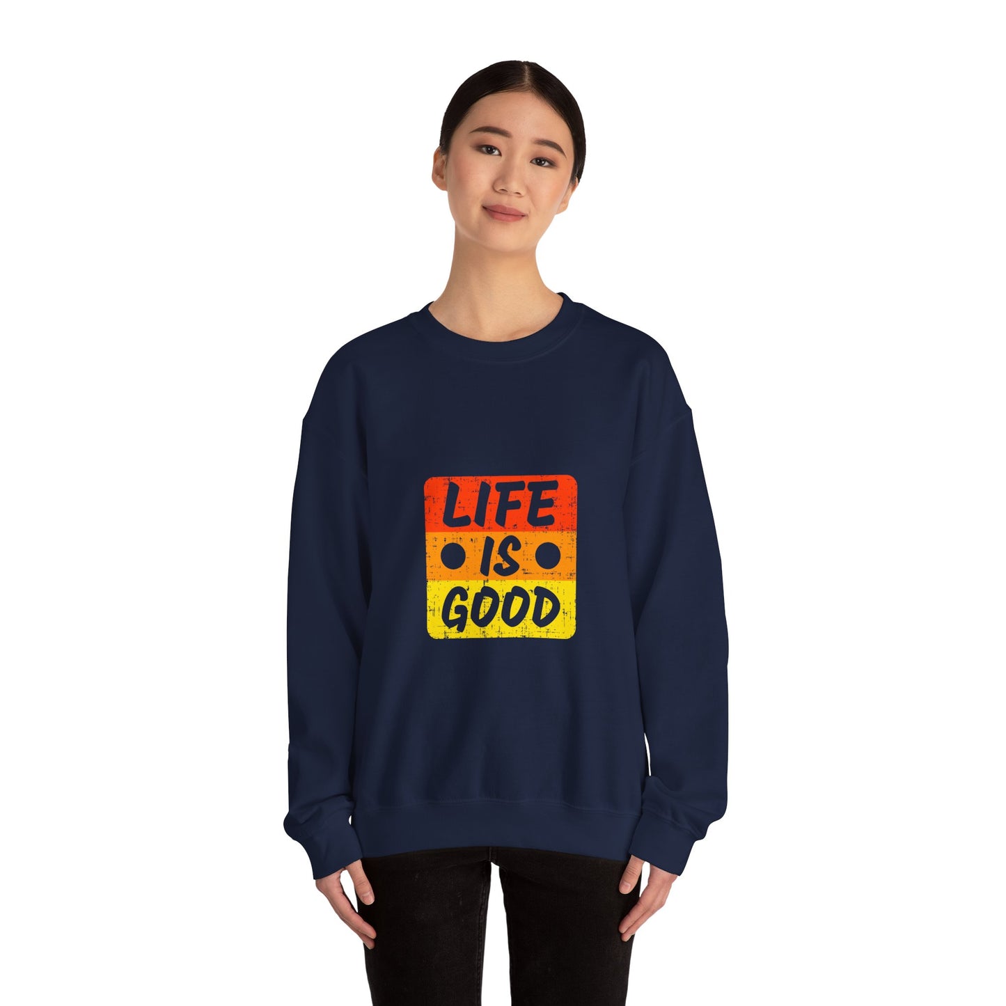 Life Is Good Unisex Heavy Blend™ Crewneck Sweatshirt