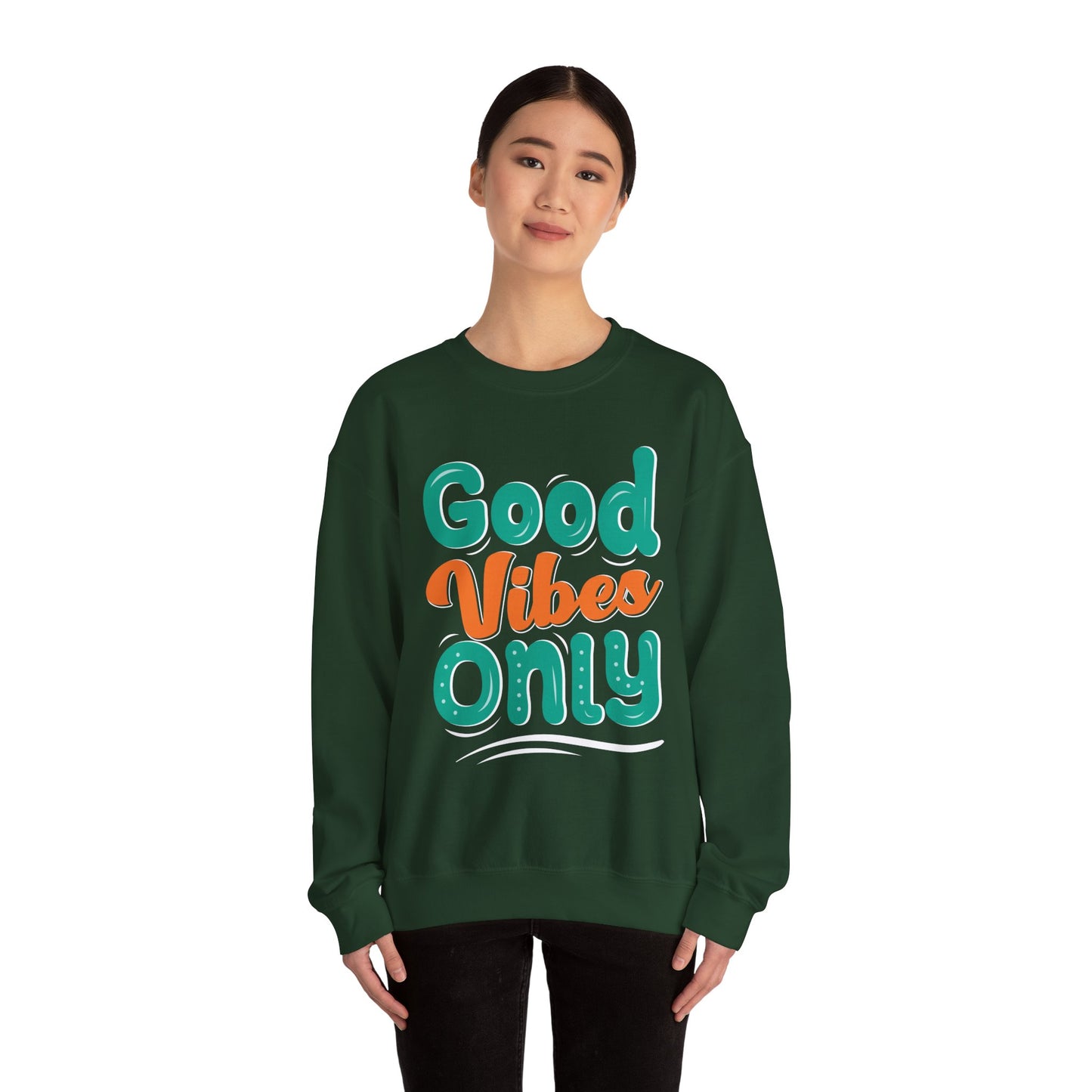 Good Vides Only Unisex Heavy Blend™ Crewneck Sweatshirt