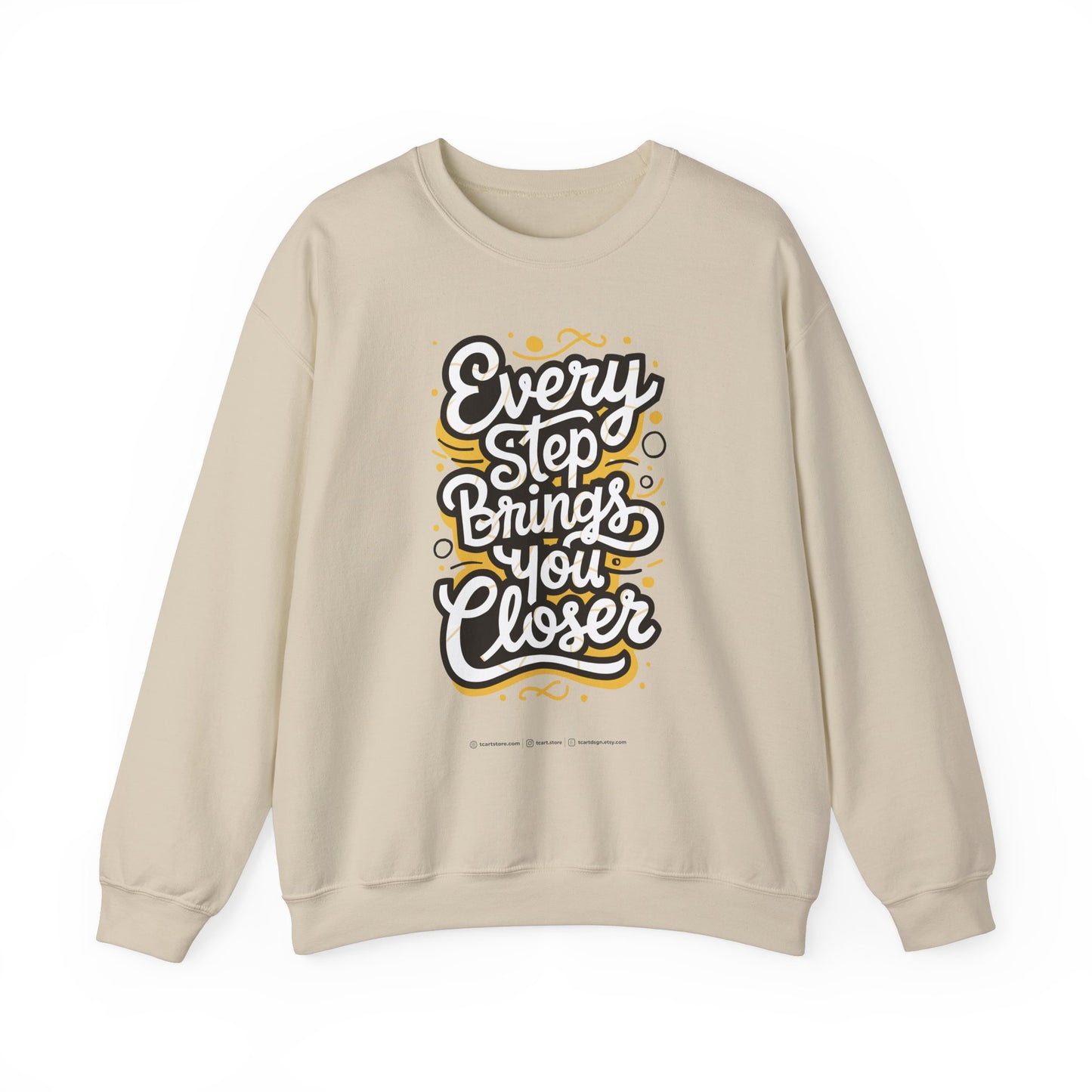 Every Step Brings You Closer Unisex Heavy Blend™ Crewneck Sweatshirt