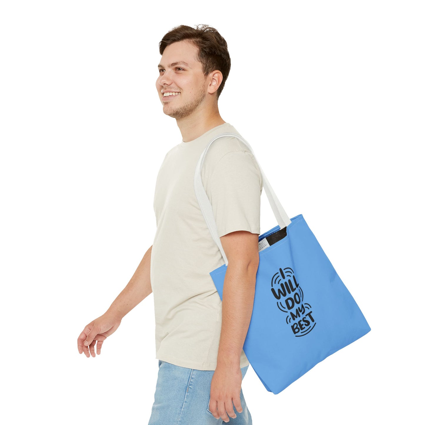 I Will Do My Best Tote Bag (AOP)