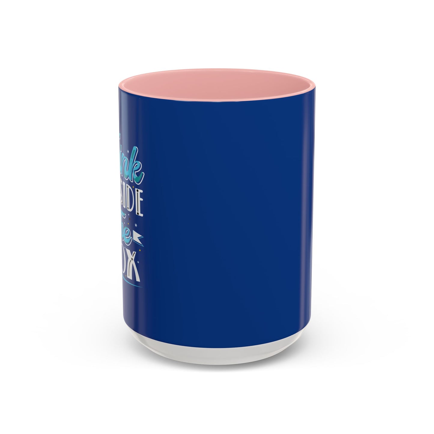 Think Outside The Box Accent Coffee Mug (11, 15oz)