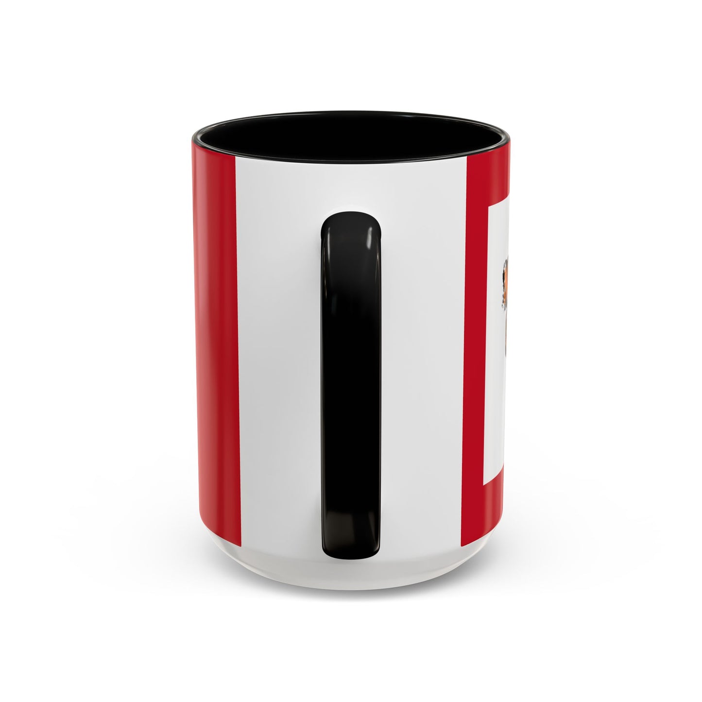 Never Give Up Accent Coffee Mug (11, 15oz)