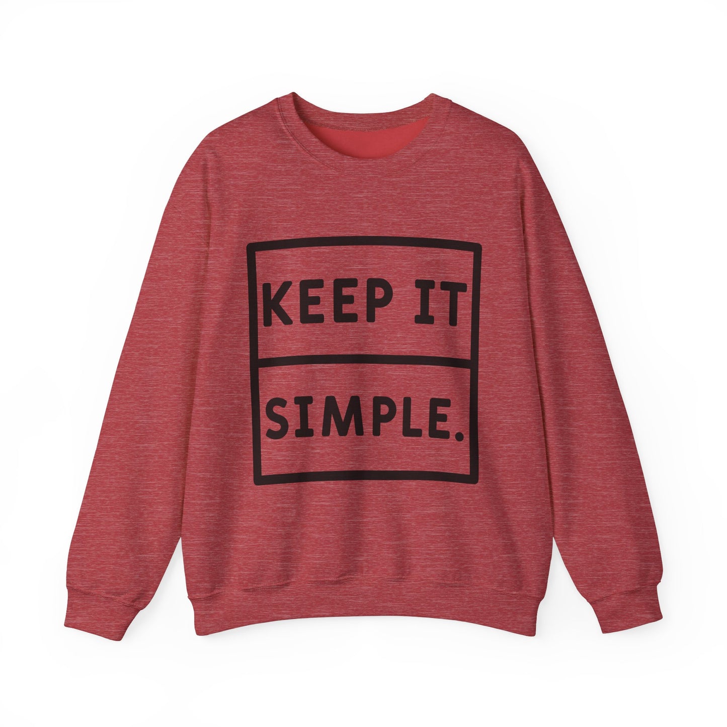 Keep It Simple Unisex Heavy Blend™ Crewneck Sweatshirt