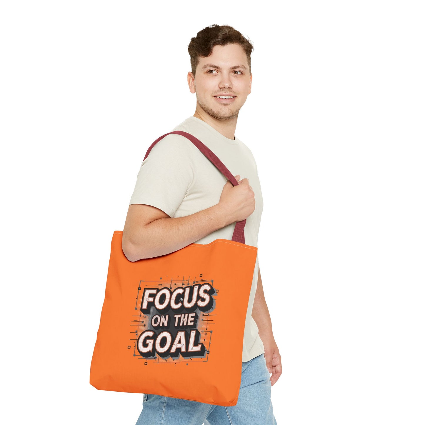 Focus On The Goal Tote Bag (AOP)