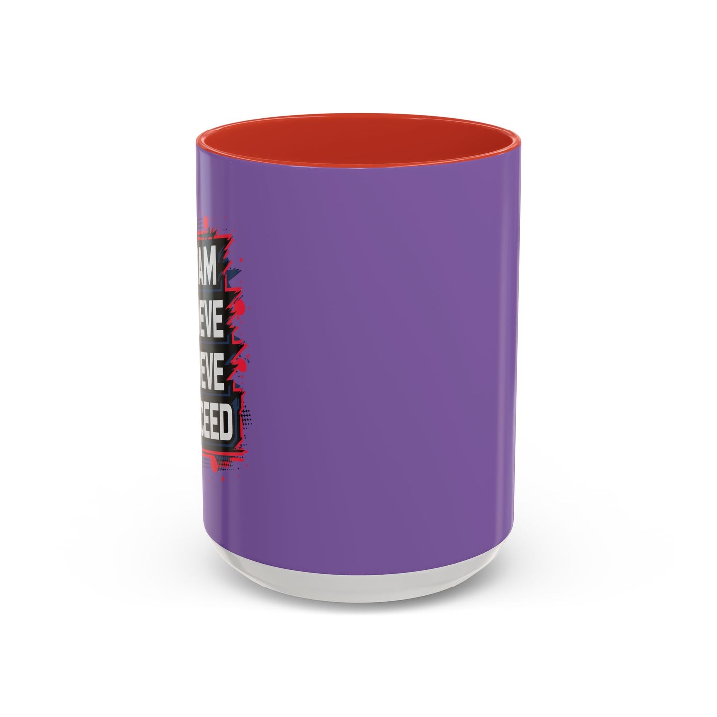 Dream Velieve Achieve Succeed Accent Coffee Mug (11, 15oz)