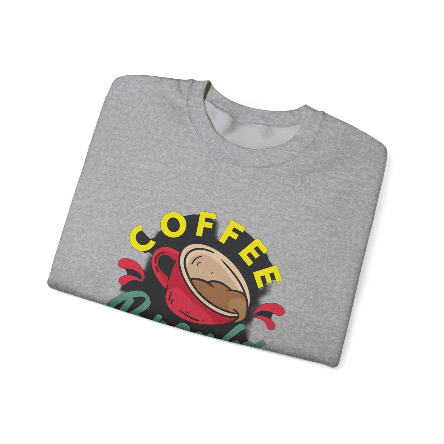 Coffee Breaks Are Necessary Unisex Heavy Blend™ Crewneck Sweatshirt