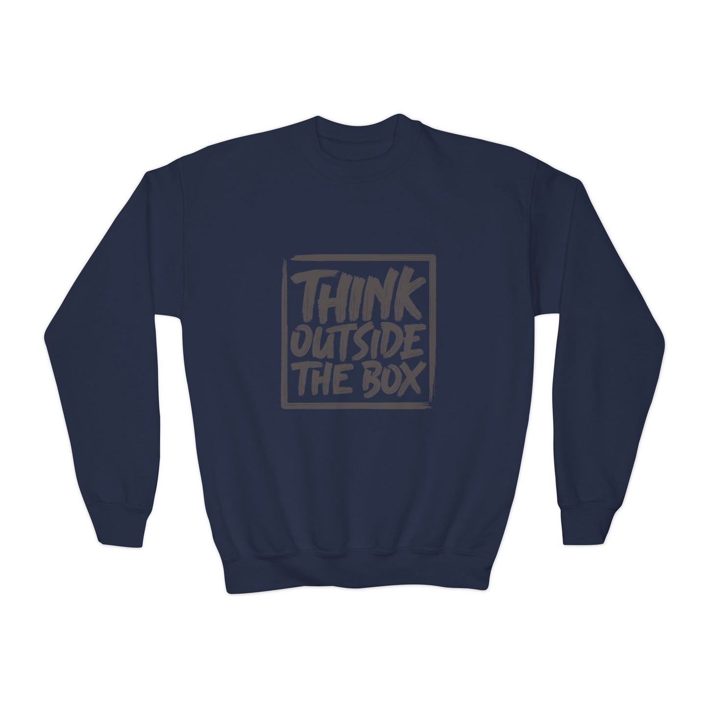 Think Outside The Box Youth Crewneck Sweatshirt