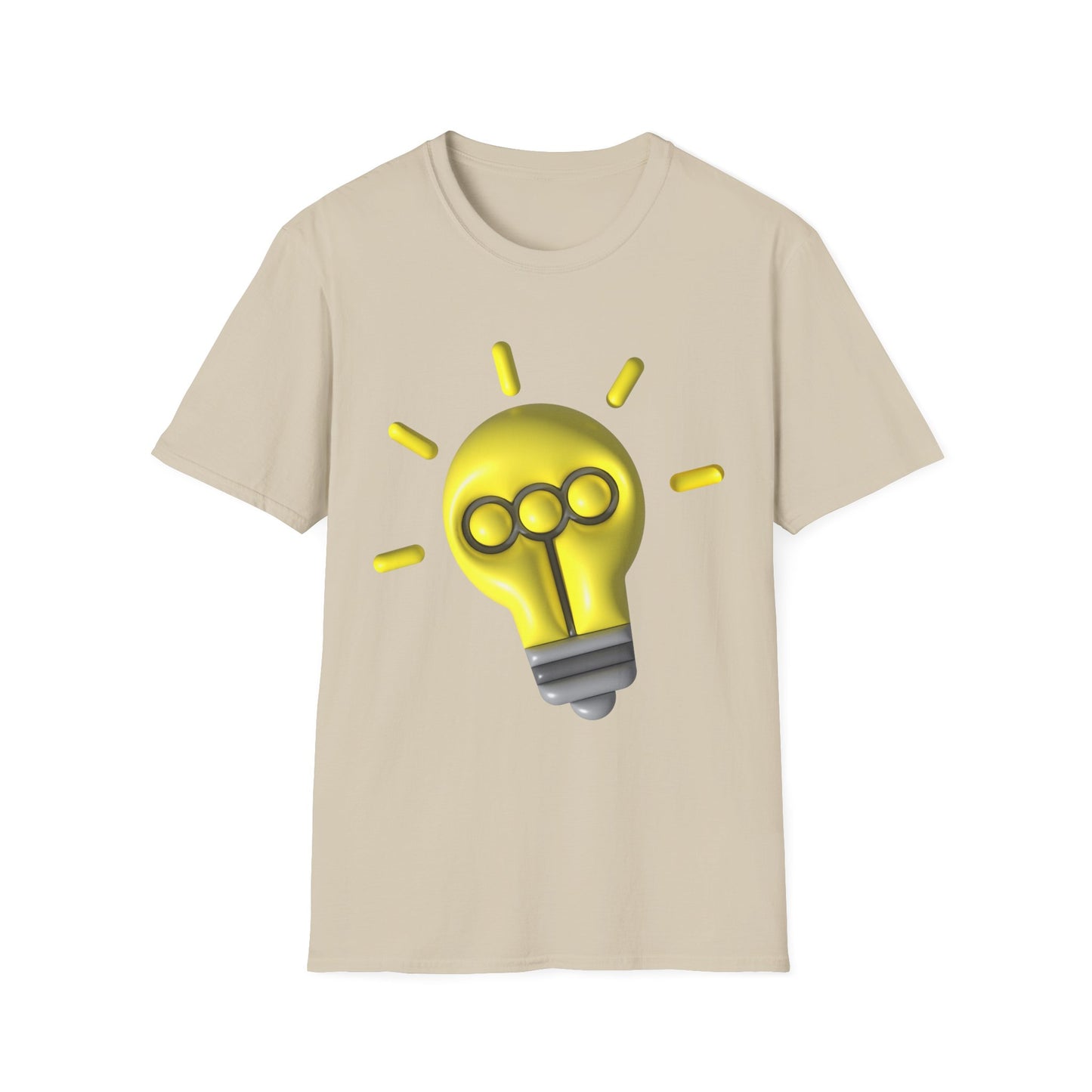 Light Bulb Unisex Softstyle T-Shirt