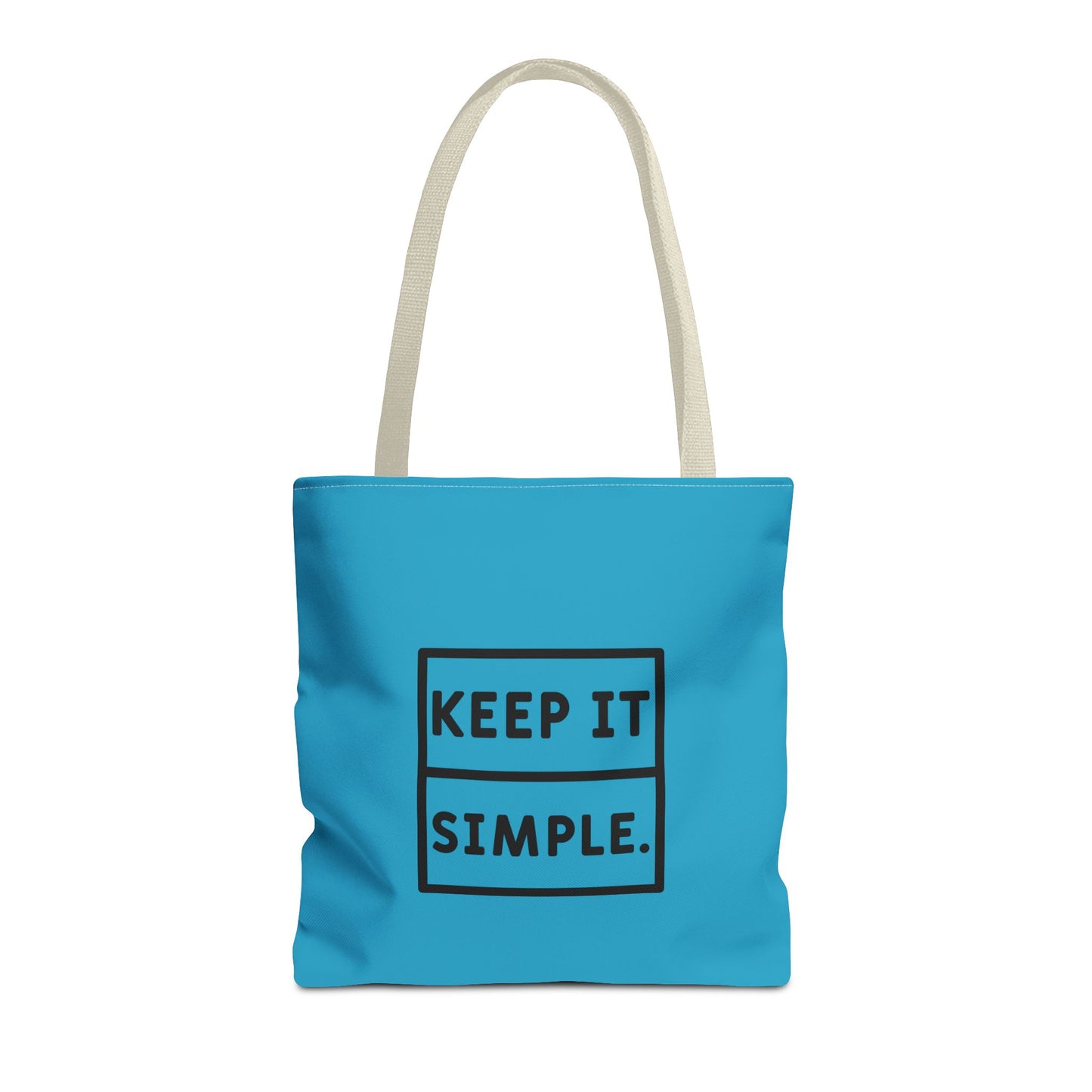 Keep It Simple Tote Bag (AOP)