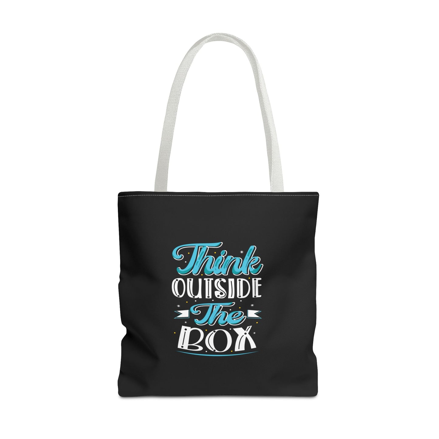 Think Outside The Box Tote Bag (AOP)