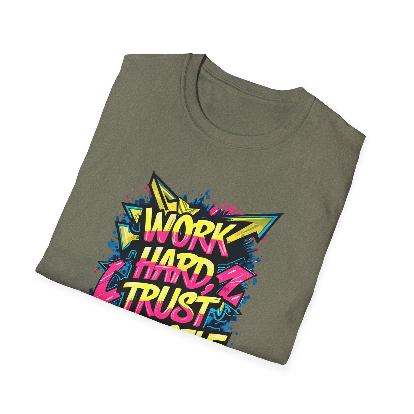 Work Hard Trust Yourself Unisex Softstyle T-Shirt