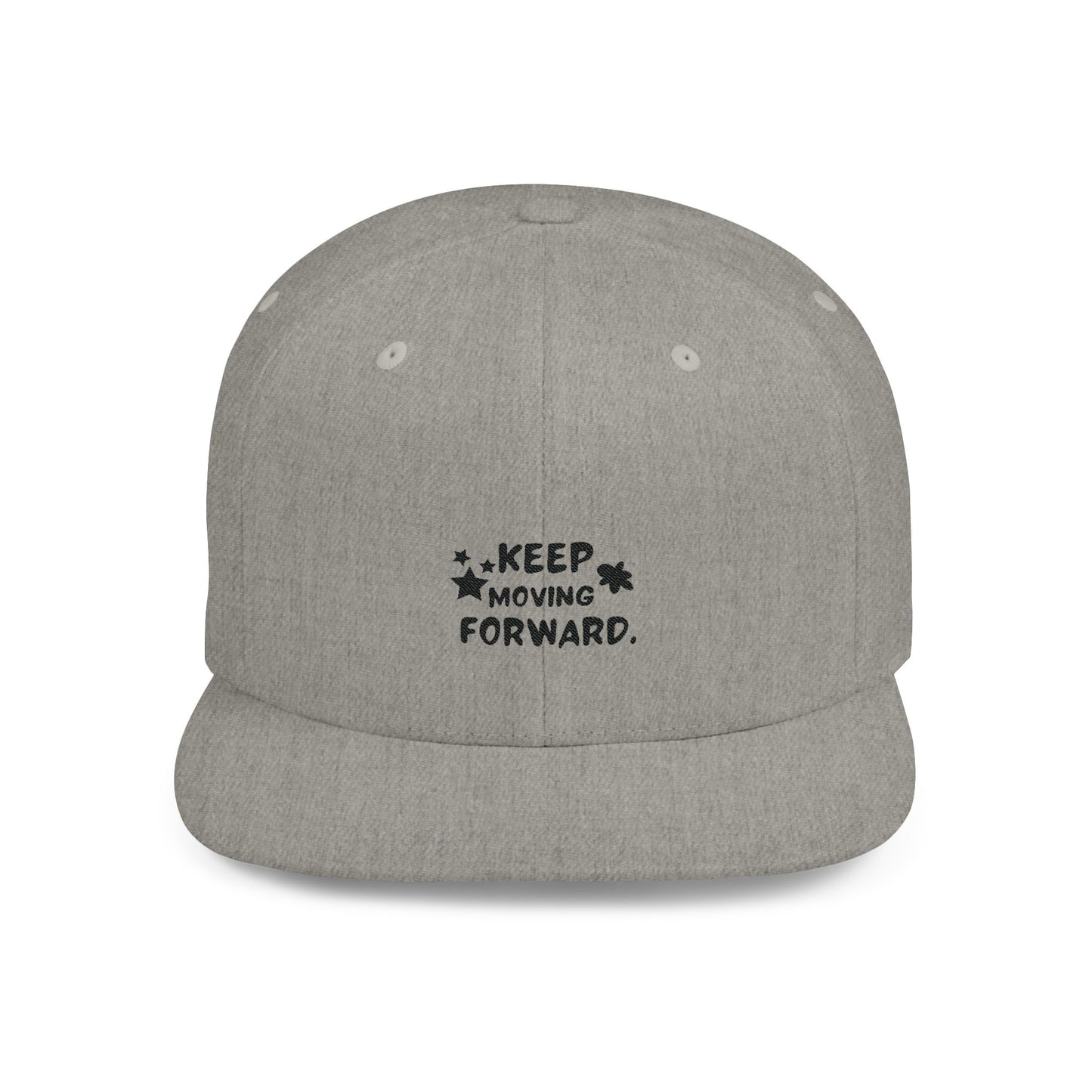 Keep Moving Forward Flat Bill Snapback