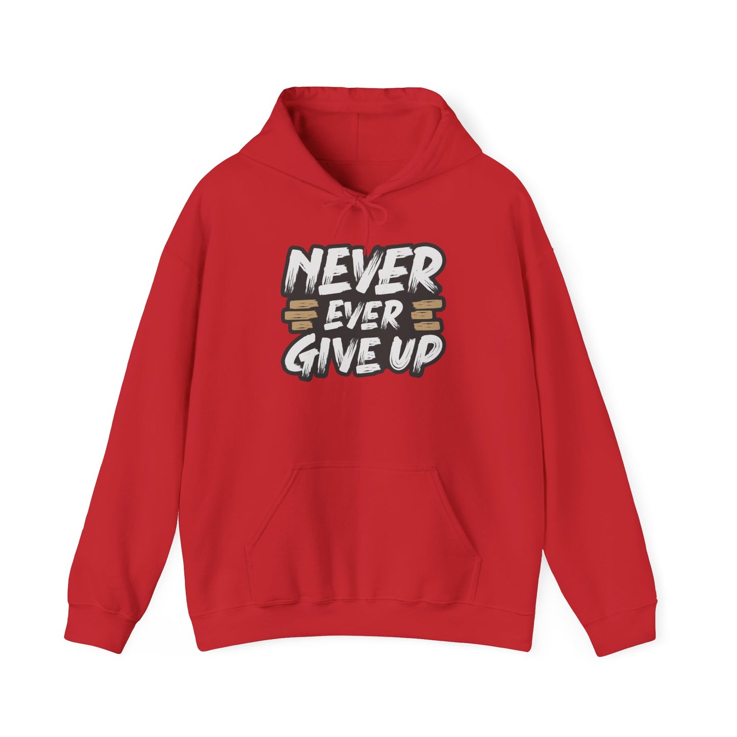 Never Give Up Unisex Heavy Blend™ Hooded Sweatshirt