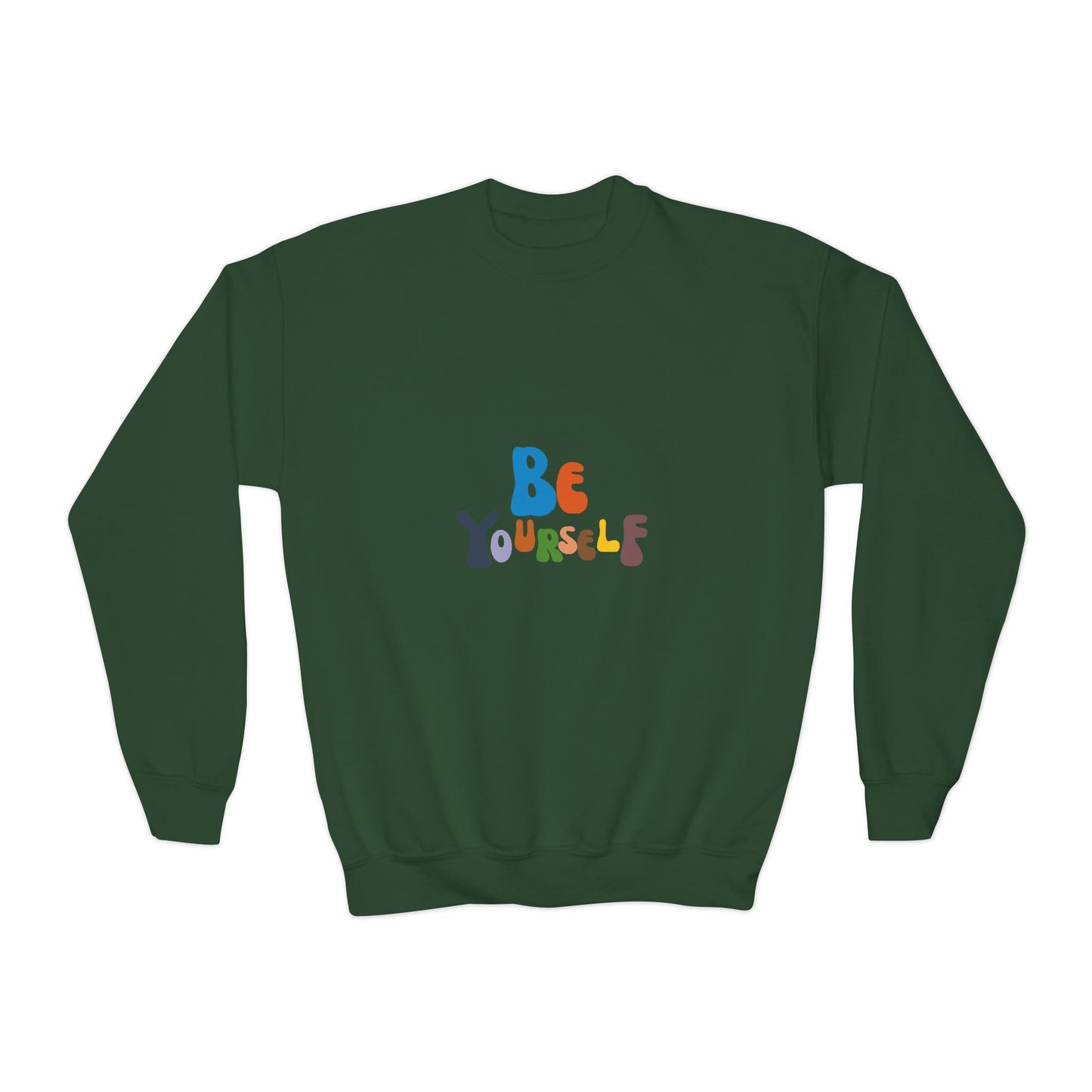 Be Yourself Youth Crewneck Sweatshirt