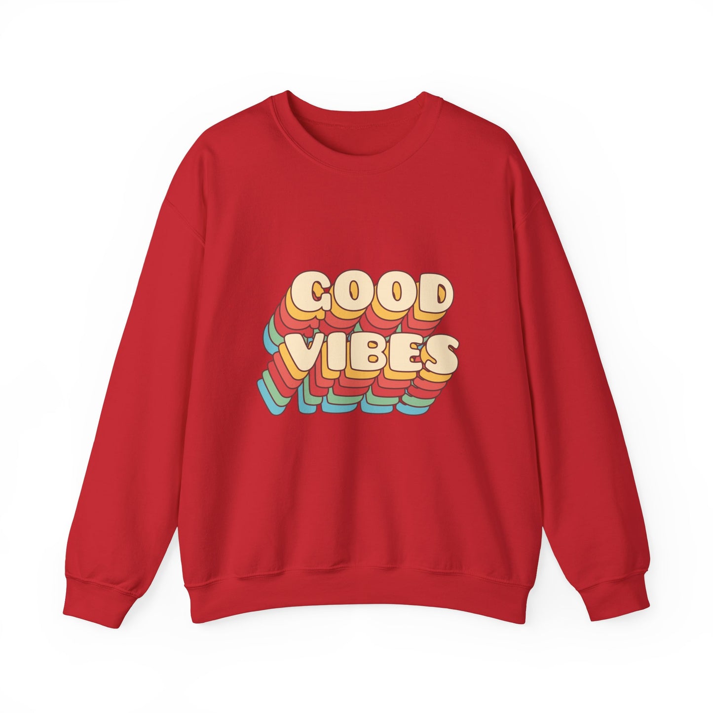 Good Vibes Unisex Heavy Blend™ Crewneck Sweatshirt